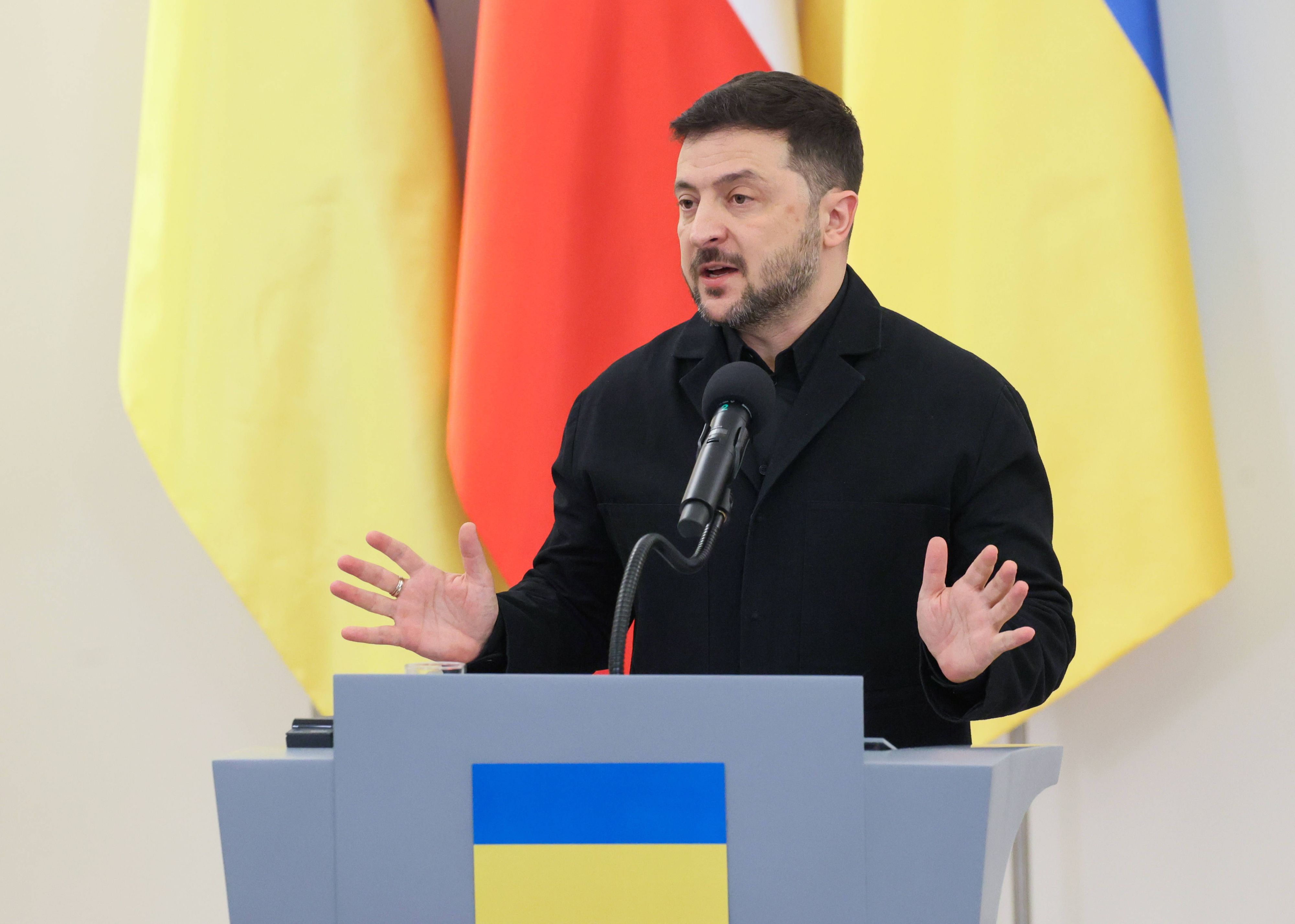 Der ukrainische Präsident Wolodymyr Selenskyj hat eine Warnung für Polen ausgesprochen.