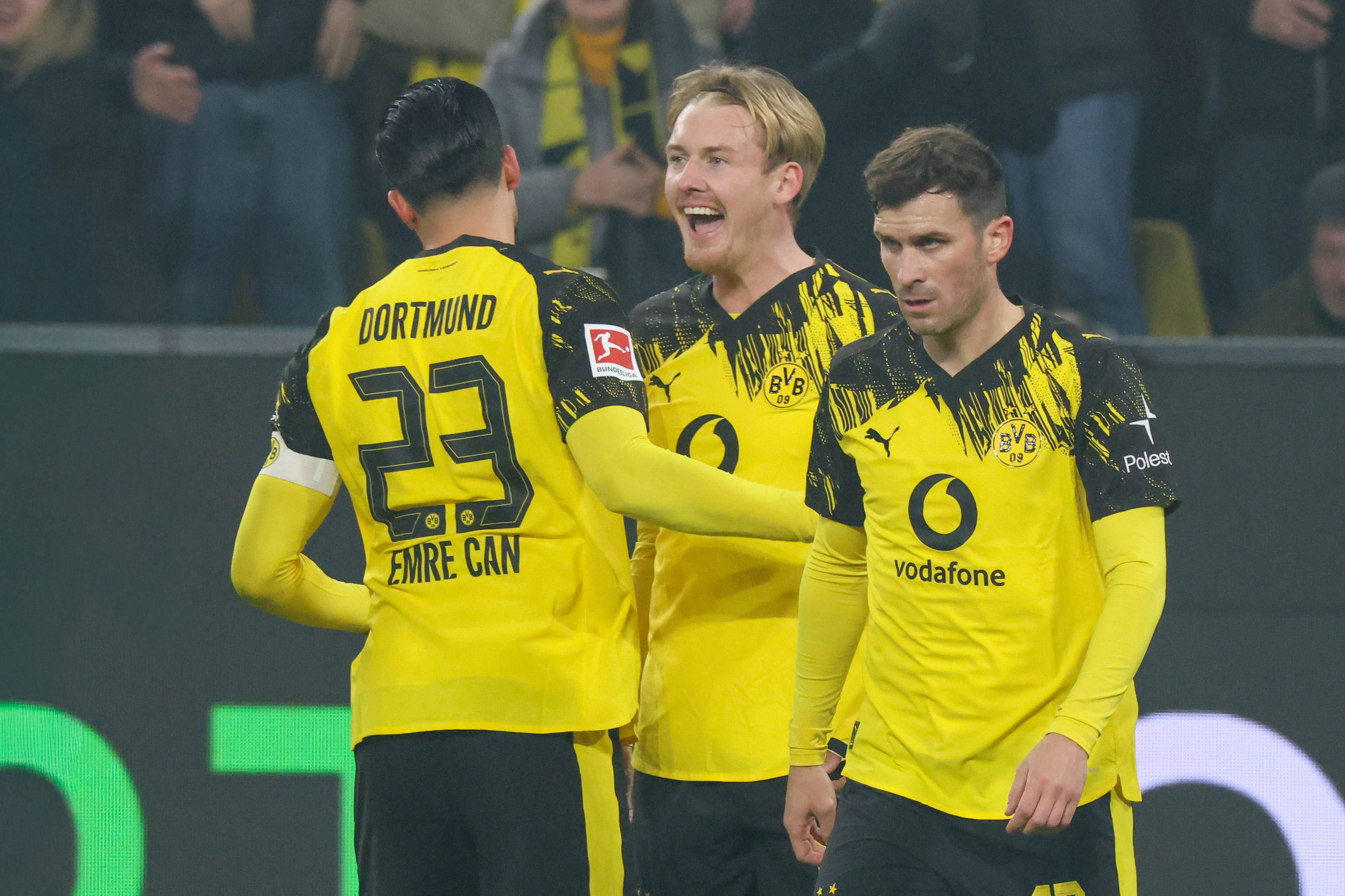 Jubel bei Borussia Dortmund. 