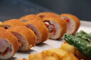 So schaut er aus, der Flamenquín: Sie hätten ihn gern probiert, aber leider …