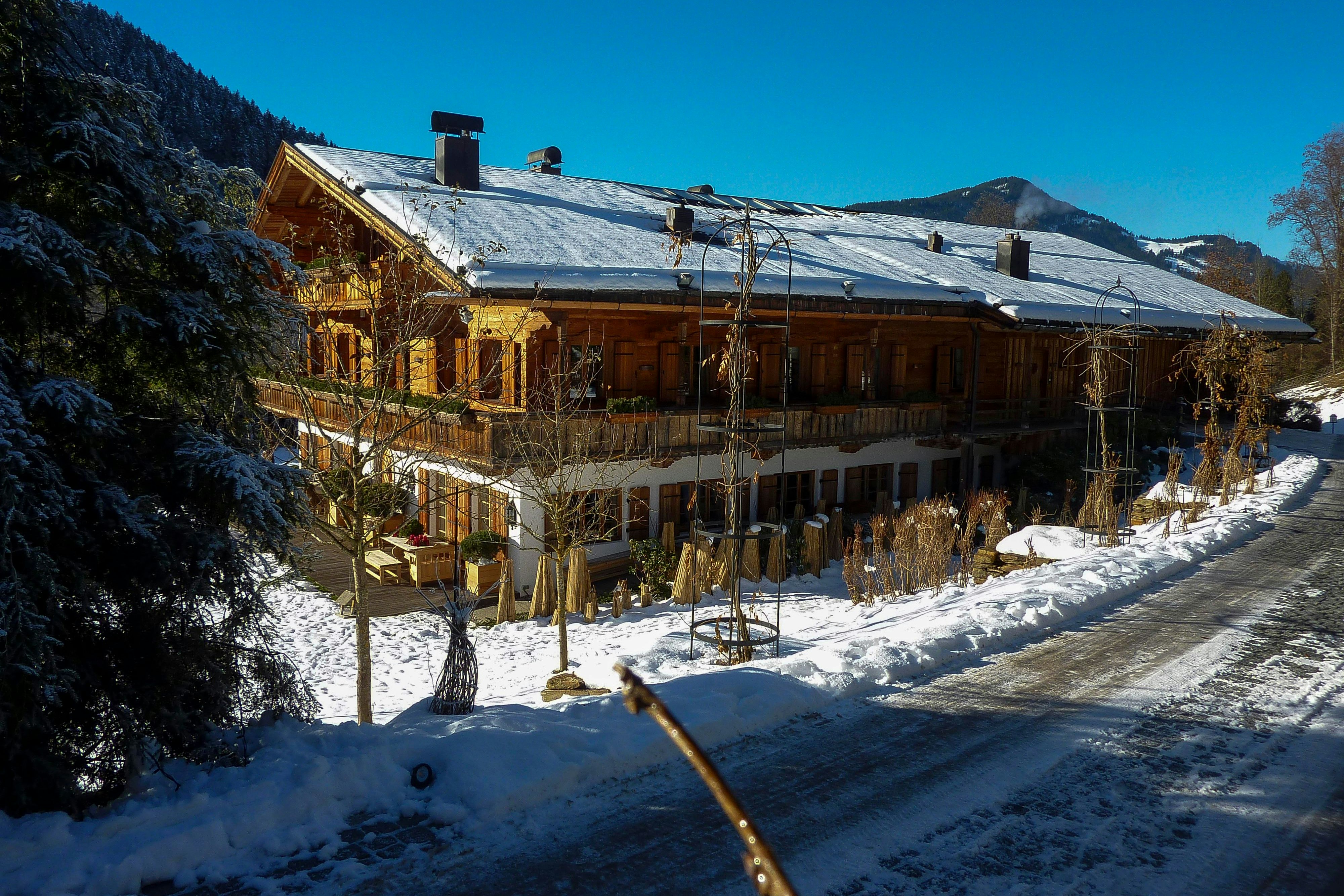 Der Unterhirzinger Hof nahe dem Schwarzsee in Kitzbühel: Hier wohnen Karl-heinz Grasser, seine Ehefrau Fiona und die gemeinsame Tochter Tara (17)