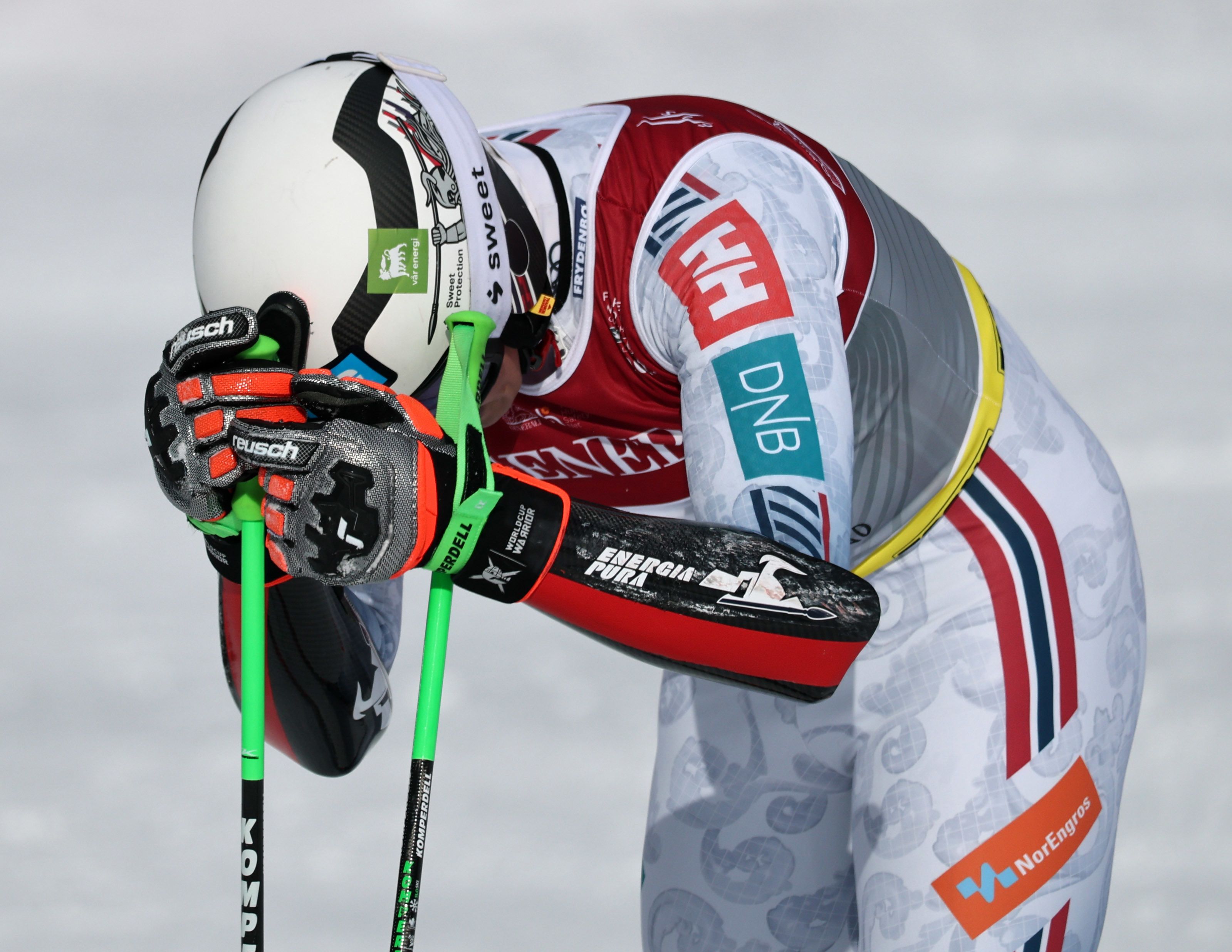 Der norwegische Top-Skiläufer Aleksander Steen Olsen. 