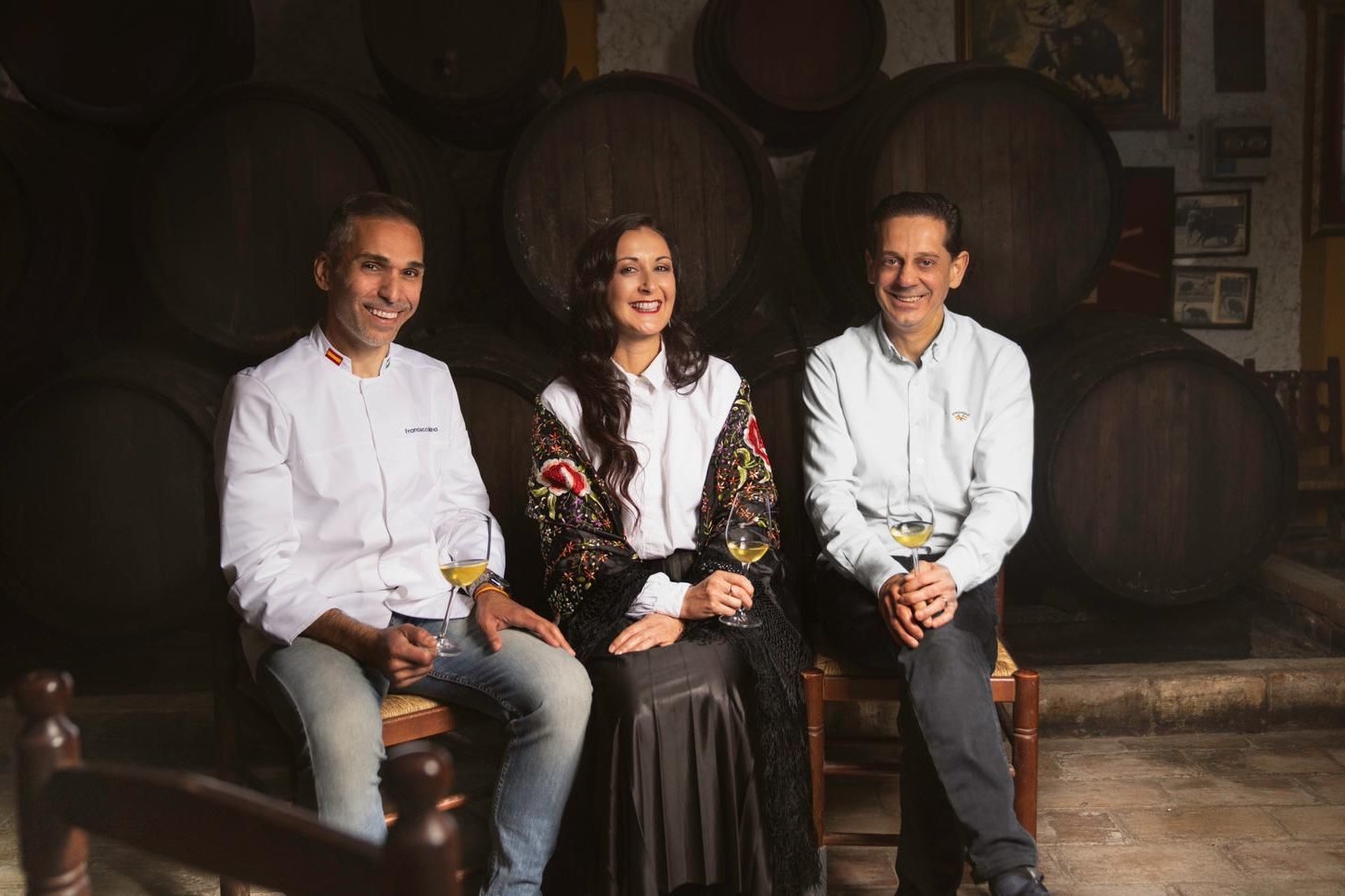 Das "Lola"-Team: Francisco Manuel Medina Muñoz (Fran), Remedios Tinoco Maraver (Reme) und Francisco Maldonado Sánchez (Paco, v. l.)