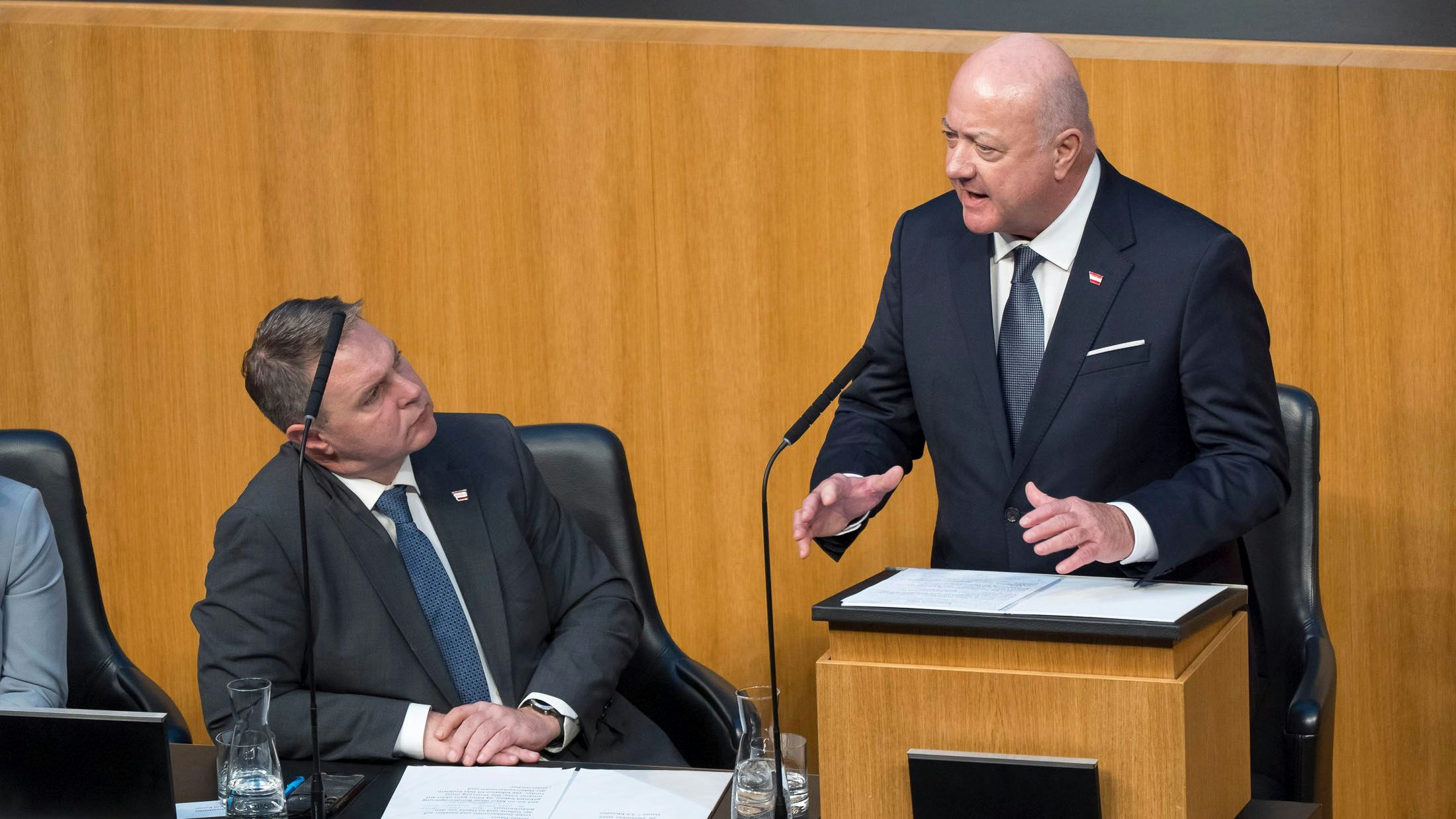 ... der Stocker wäre als Santa Claus keine arge Fehlbesetzung