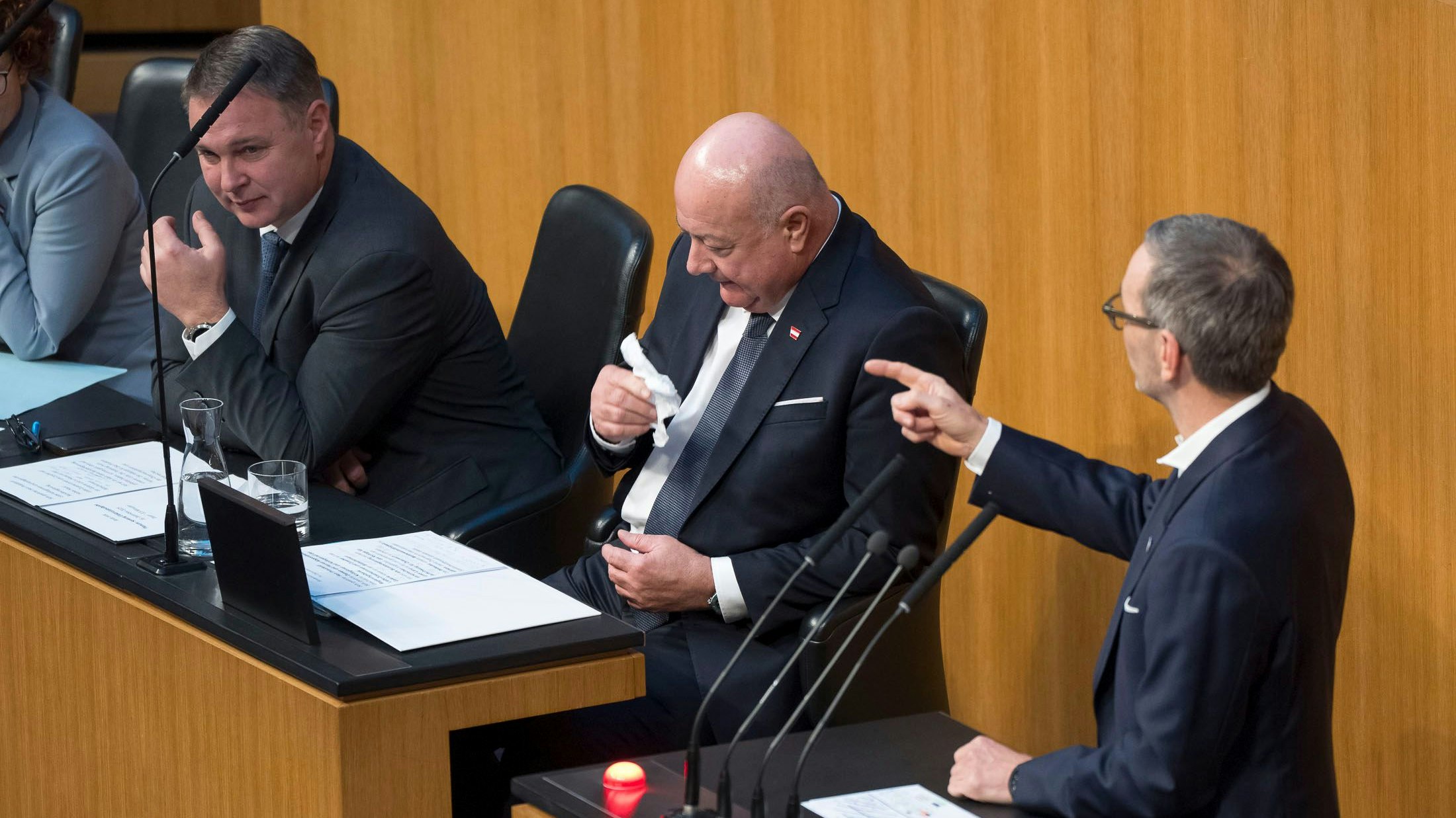 ... aber die Reden vom Kickl Herbert ...