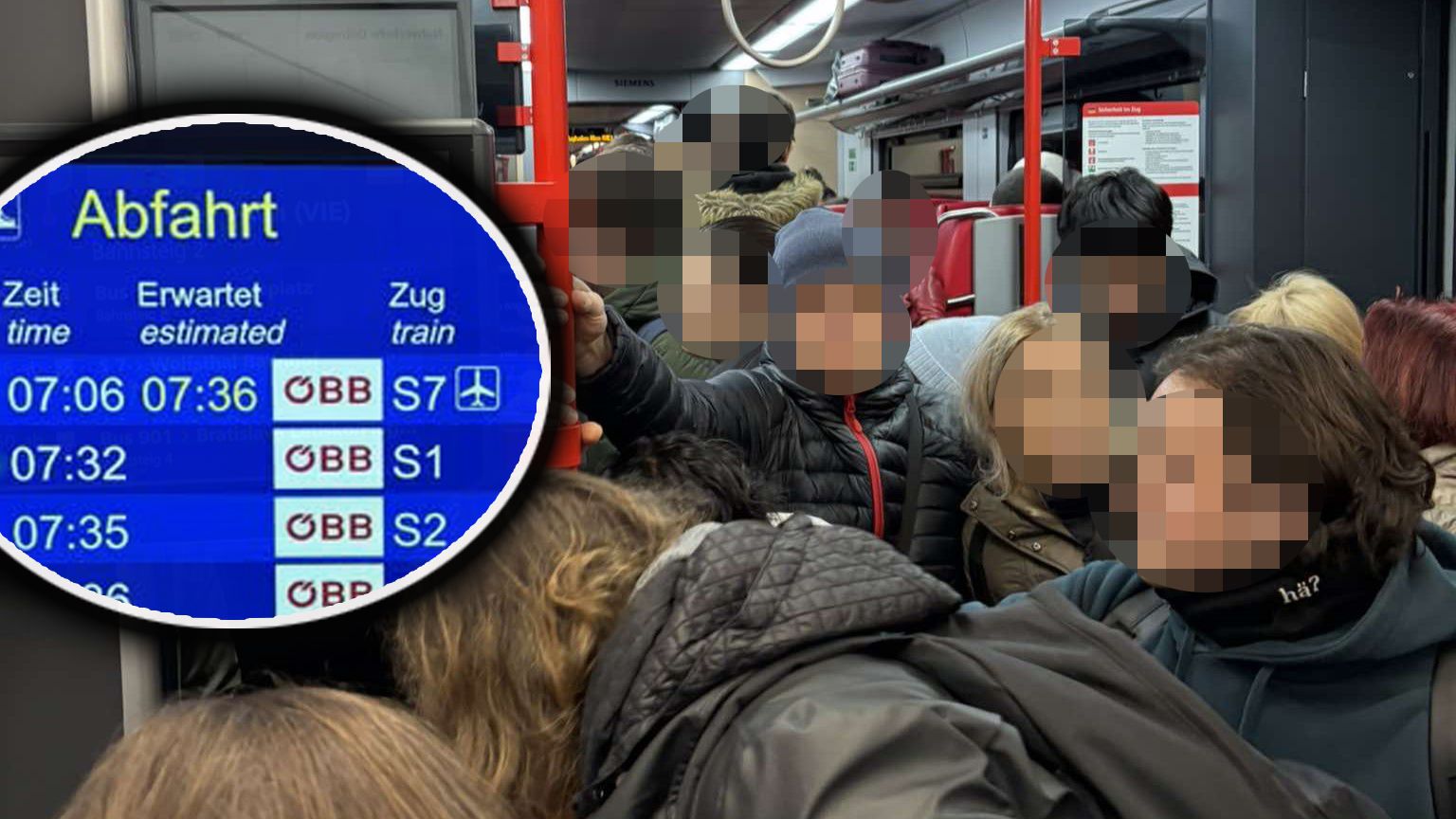 Durch einen Zugausfall samt Verspätung verpasste ein Leser beinahe seinen Flug.