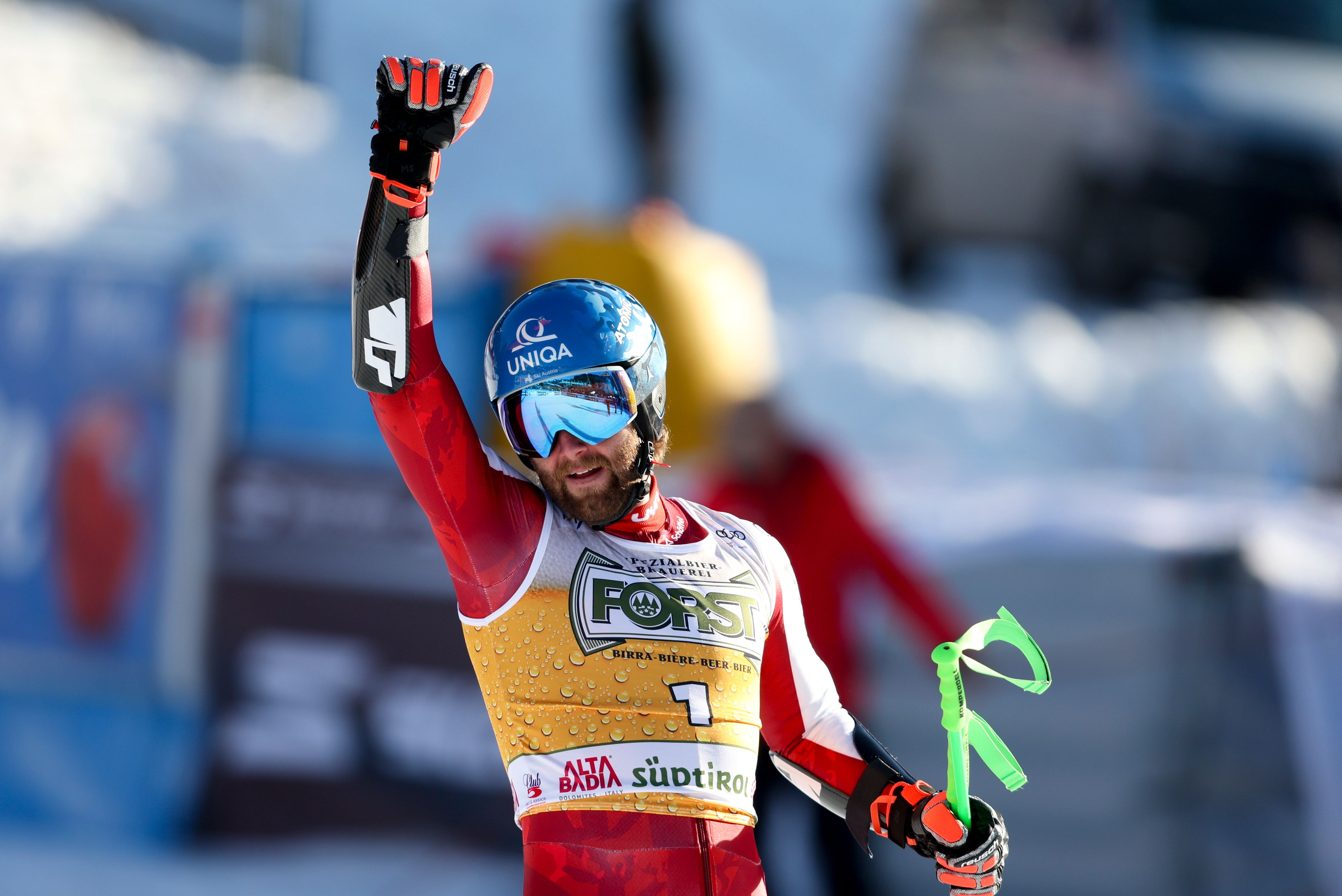 Marco Schwarz gewinnt auf der Gran Risa.