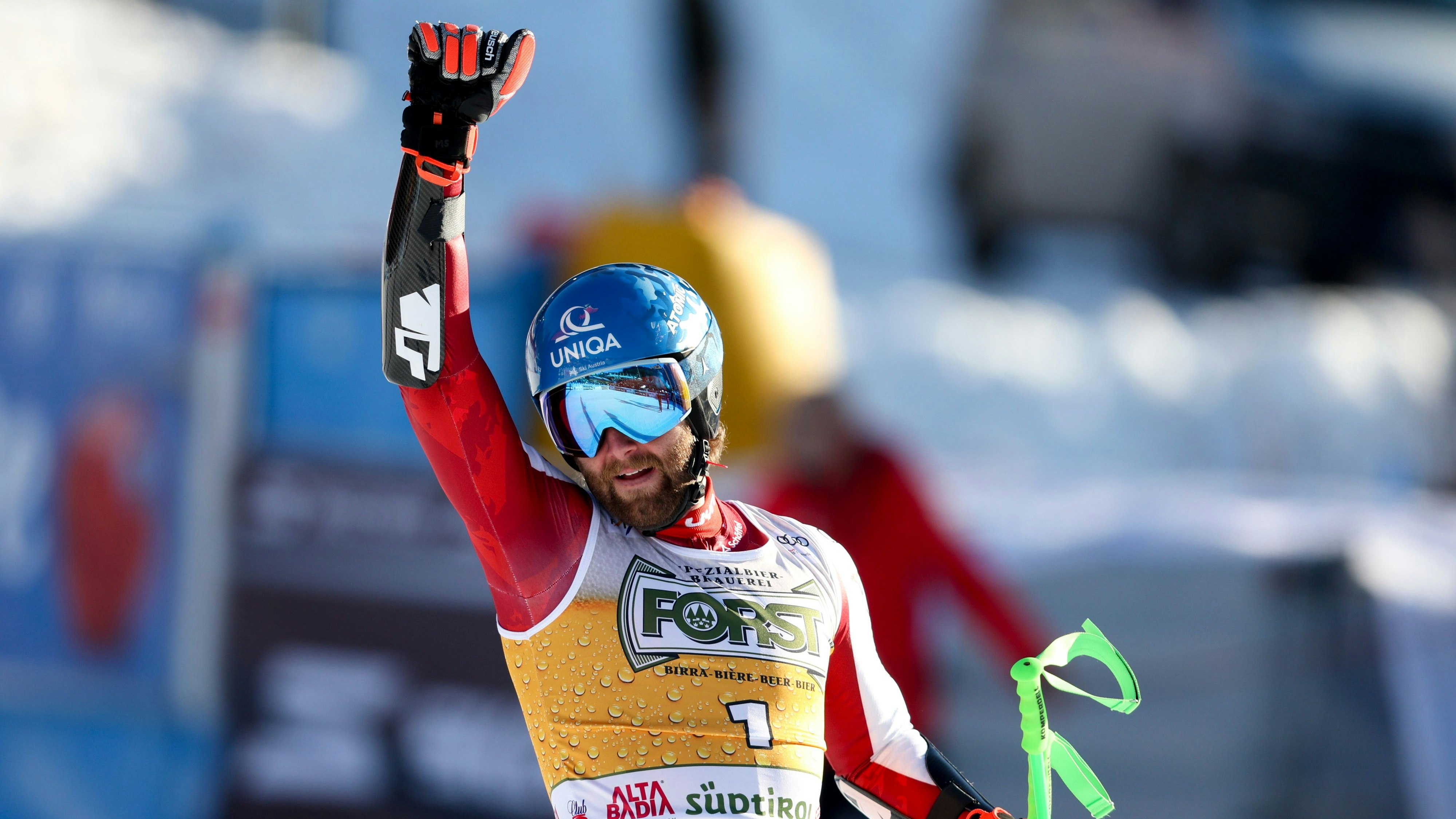 Marco Schwarz gewinnt auf der Gran Risa.