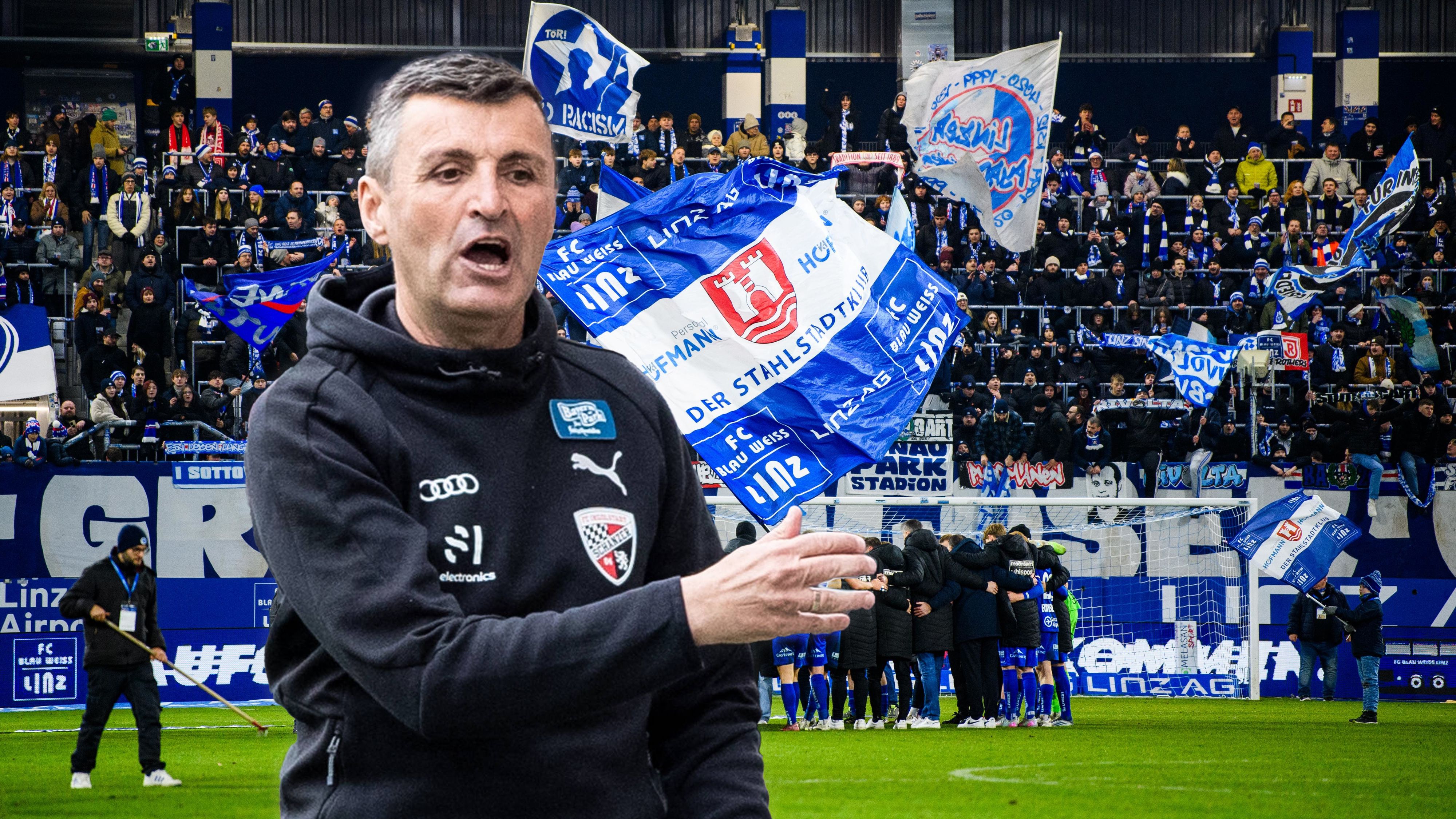 Heute.at - Abstiegs-Kampf: Blau-Weiß stellt neuen Trainer vor