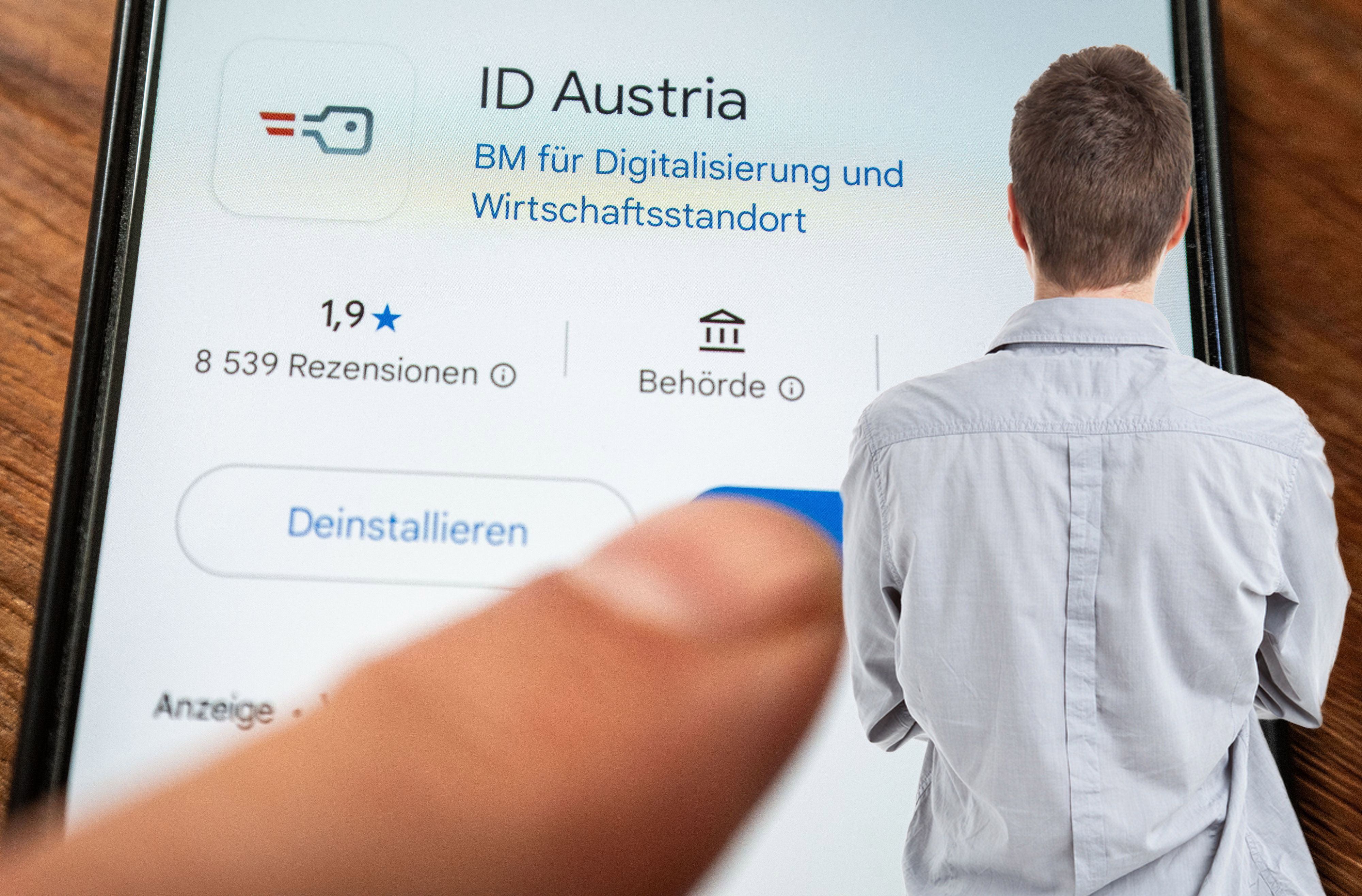 Bernhard M. erhielt Post für andere Personen, die Slowaken hatten sich per ID Austria an seiner Adresse gemeldet.