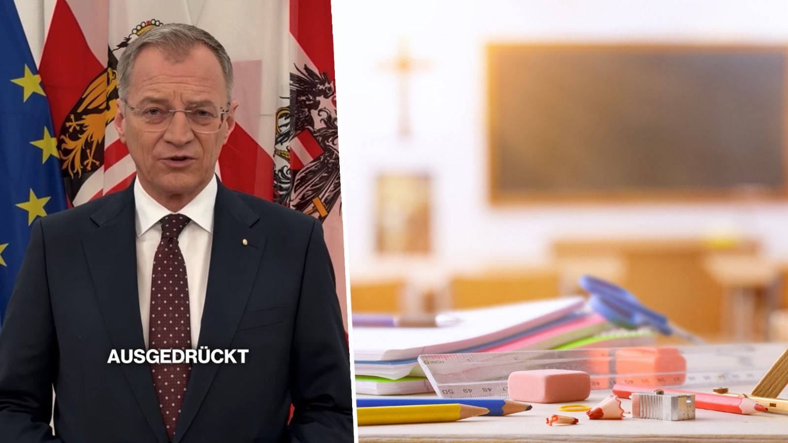 Oberösterreichs-Landes-Chef spricht sich für einen Beibehalt von Kreuzen in öffentlichen Gebäuden aus. Eine Werte- und Grundhaltung werde durch das Symbol ausgedrückt.