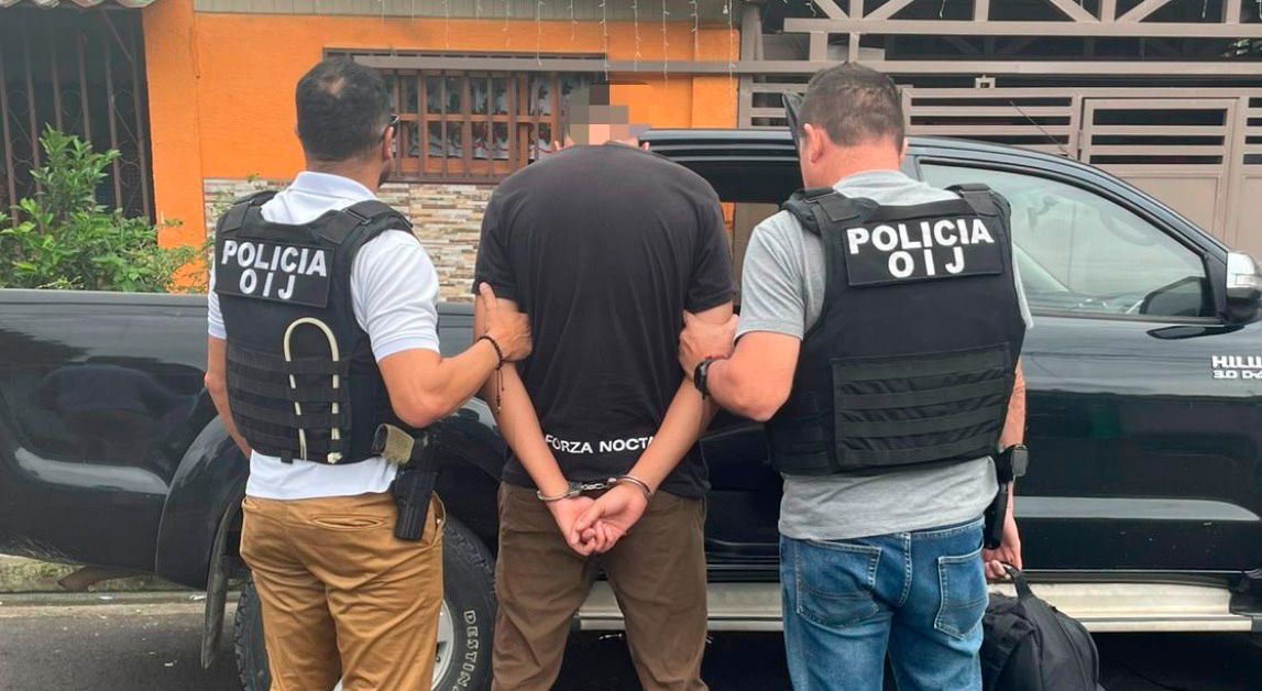 Der Verdächtige wurde festgenommen und der Staatsanwaltschaft des Karibik-Staats Costa Rica übergeben.