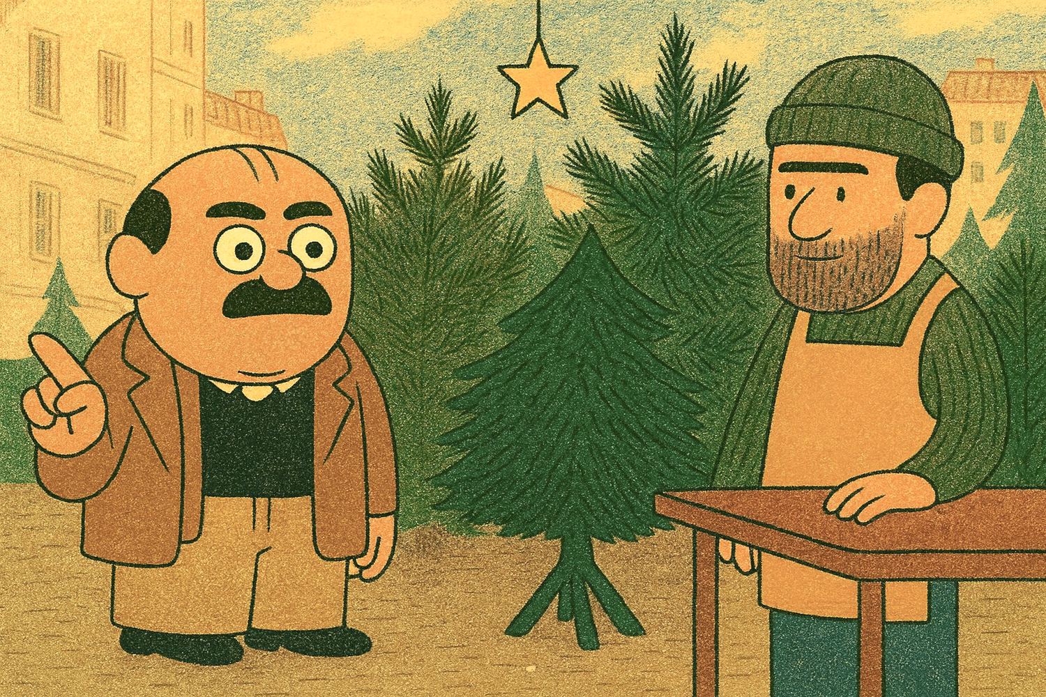 Heute.at - HERLICEK – 90. Folge: Günstiger Weihnachtsbaum