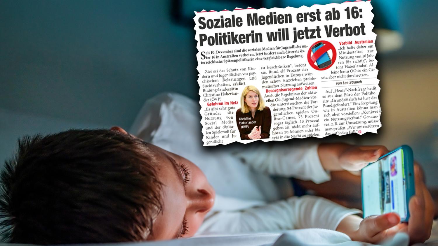 Heute.at - Ja, endlich! – Social-Media-Verbot unter 16 regt auf