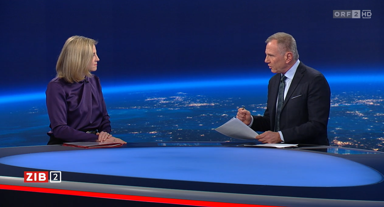 Außenministerin Meinl-Reisinger in der 