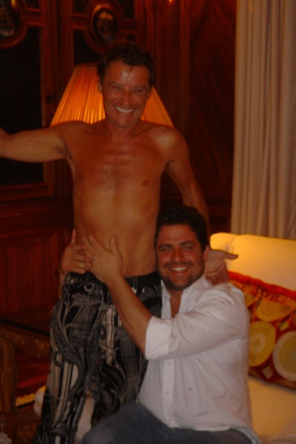 Hollywood-Regisseur Brett Ratner (r.) mit Epstein Intimus Jean-Luc Brunel. Ratner hat bei dem neuen Film "Melania" über die Amtseinführung von Donald Trump Regie geführt hat