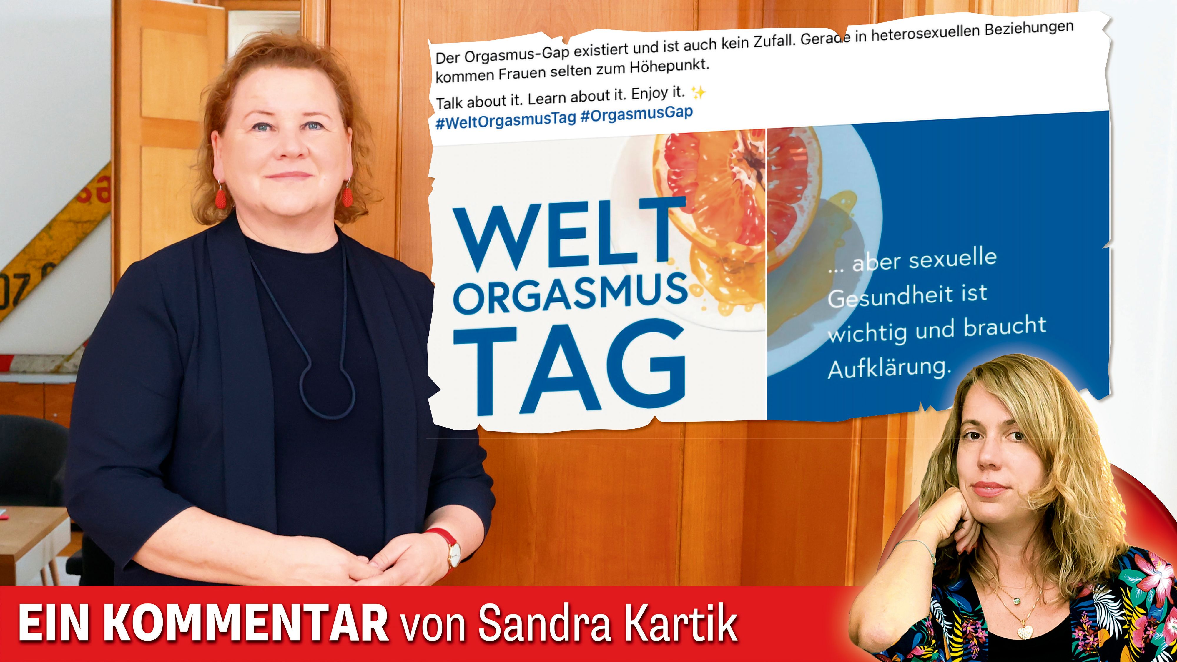 Heute.at - Orgasmus-Tipps: SP-Ministerin mit wichtigem Anstoß