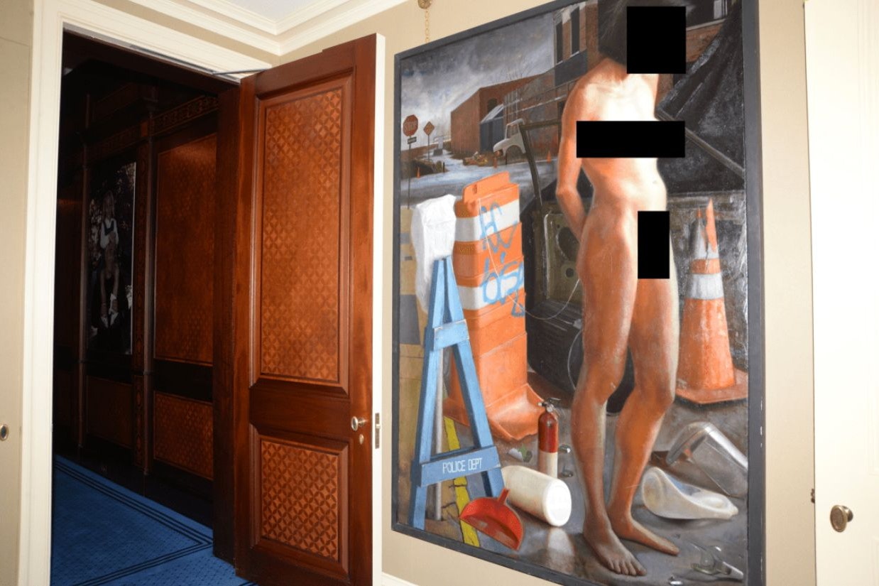 Auch dieses Bild befand sich im Stadthaus des Finanzmanagers