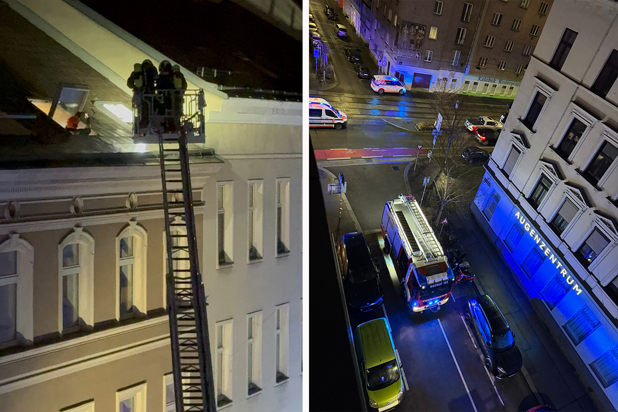 Am Sonntagabend kam es in einem Wohnhaus in Währing zu einem Großeinsatz.