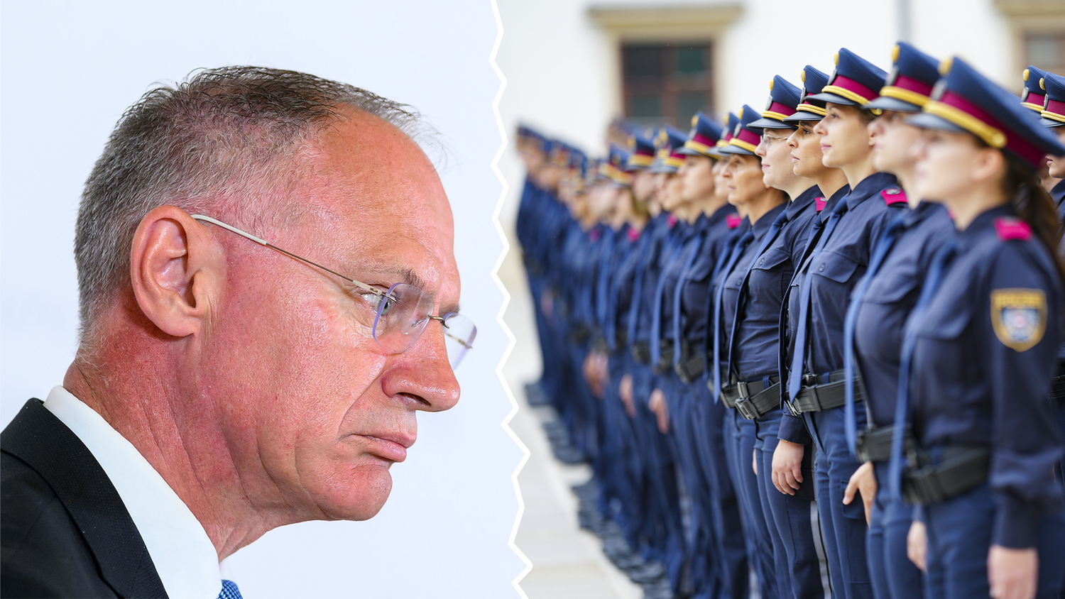 Heute.at - Viele böse: Polizisten sauer auf Innenminister Karner