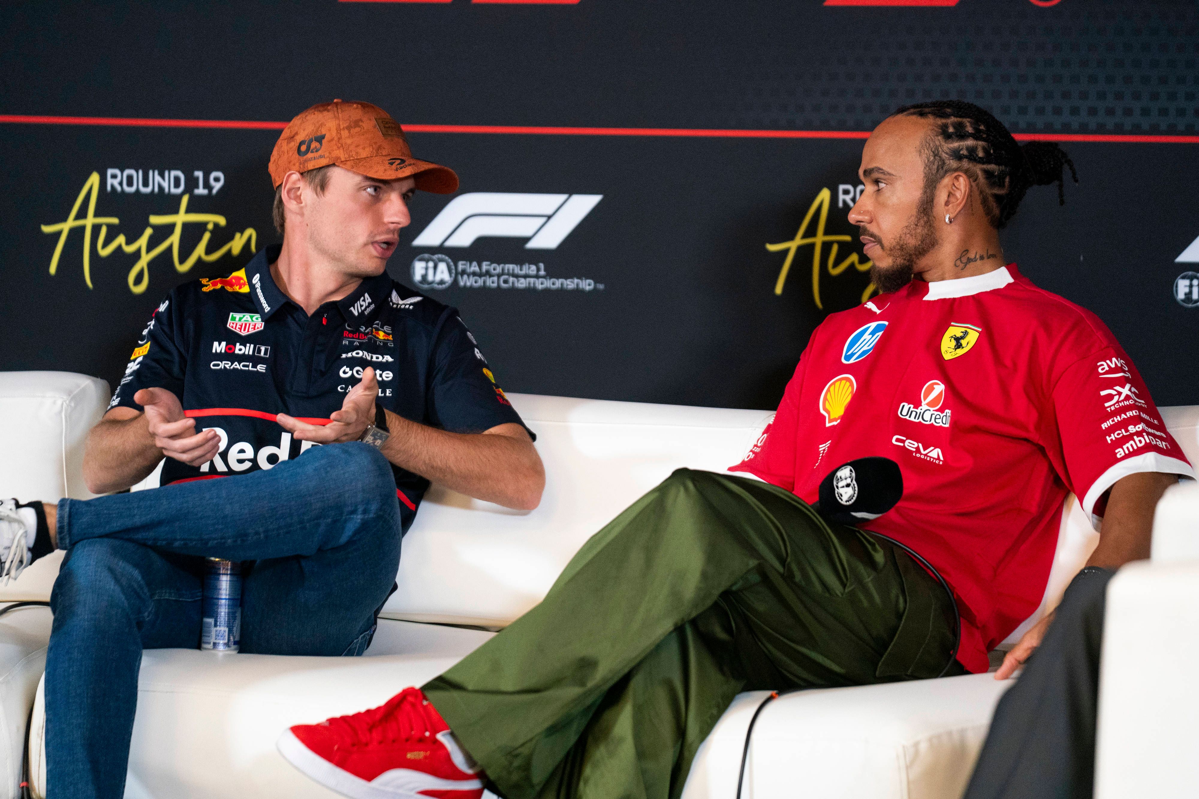 Heute.at - Sehe ich nicht gern - Verstappen leidet mit Hamilton