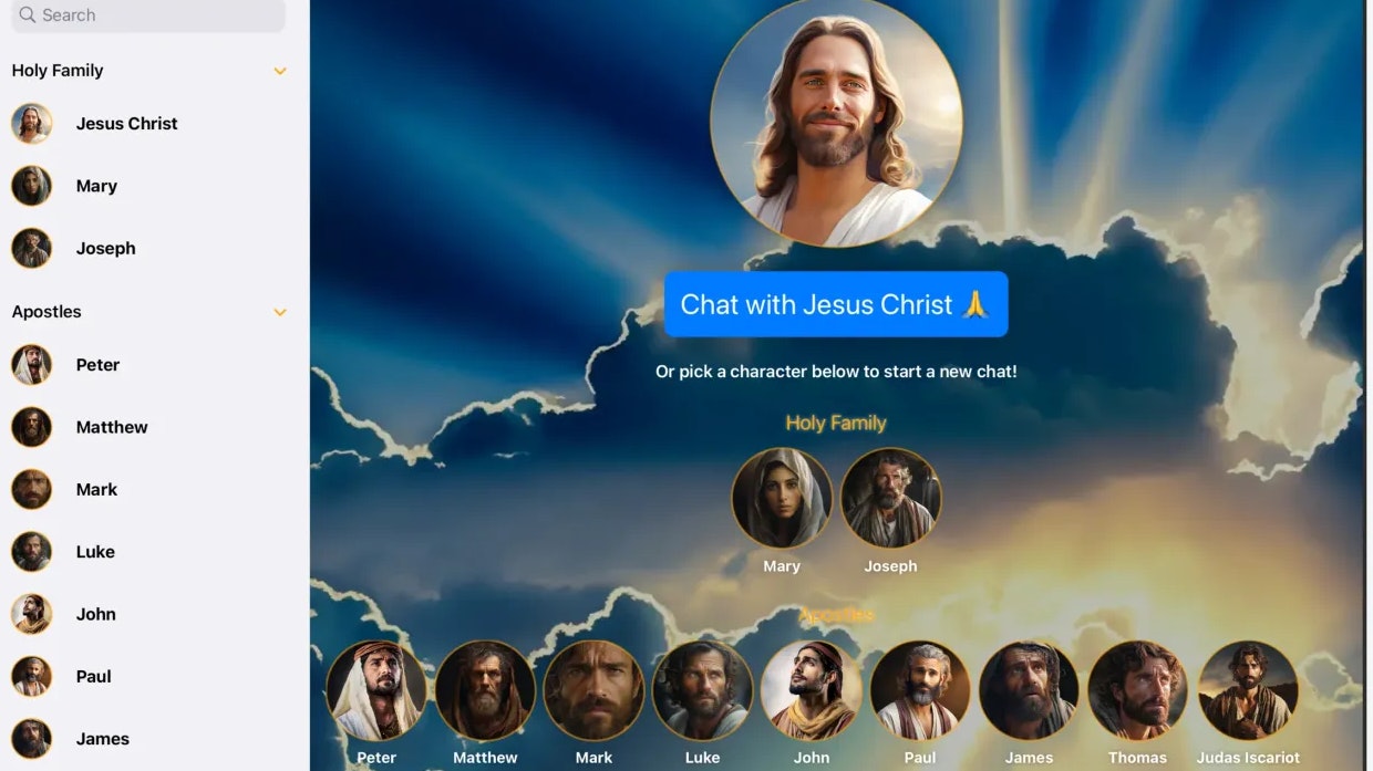 Heute.at - So können Sie zu Weihnachten über App mit Jesus reden