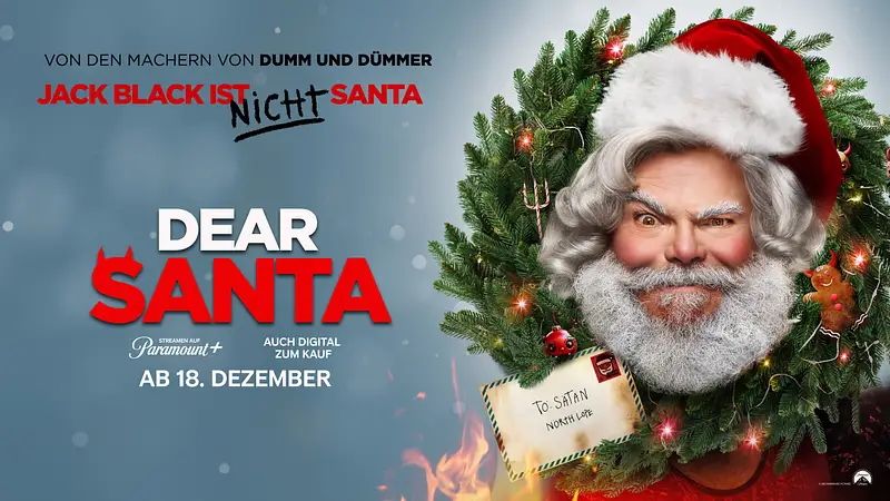 Teuflisch komisch: Jack Black als Leibhaftiger in "Dear Santa – Teuflische Weihnachten"
