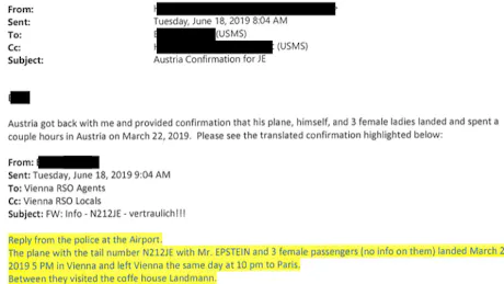 Treffen im Café Landtmann – Was machte Jeffrey Epstein mit drei Frauen