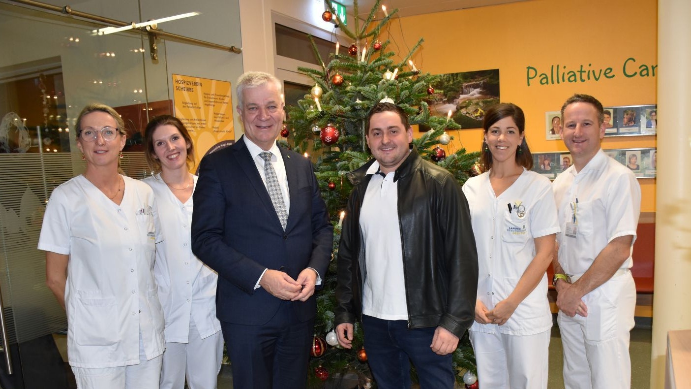 Heute.at - Spende mit persönlicher Note: Vater wurde hier betreut