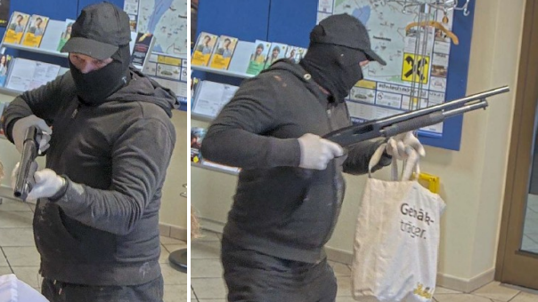 Heute.at - Raubüberfall auf Bankfiliale: Polizei sucht diesen Mann