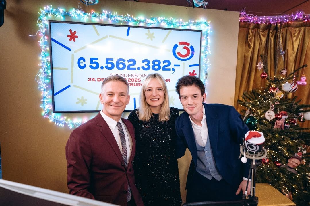Heute.at - Rekordsumme! Ö3-Weihnachtswunder sammelt 5,5 Mio.€