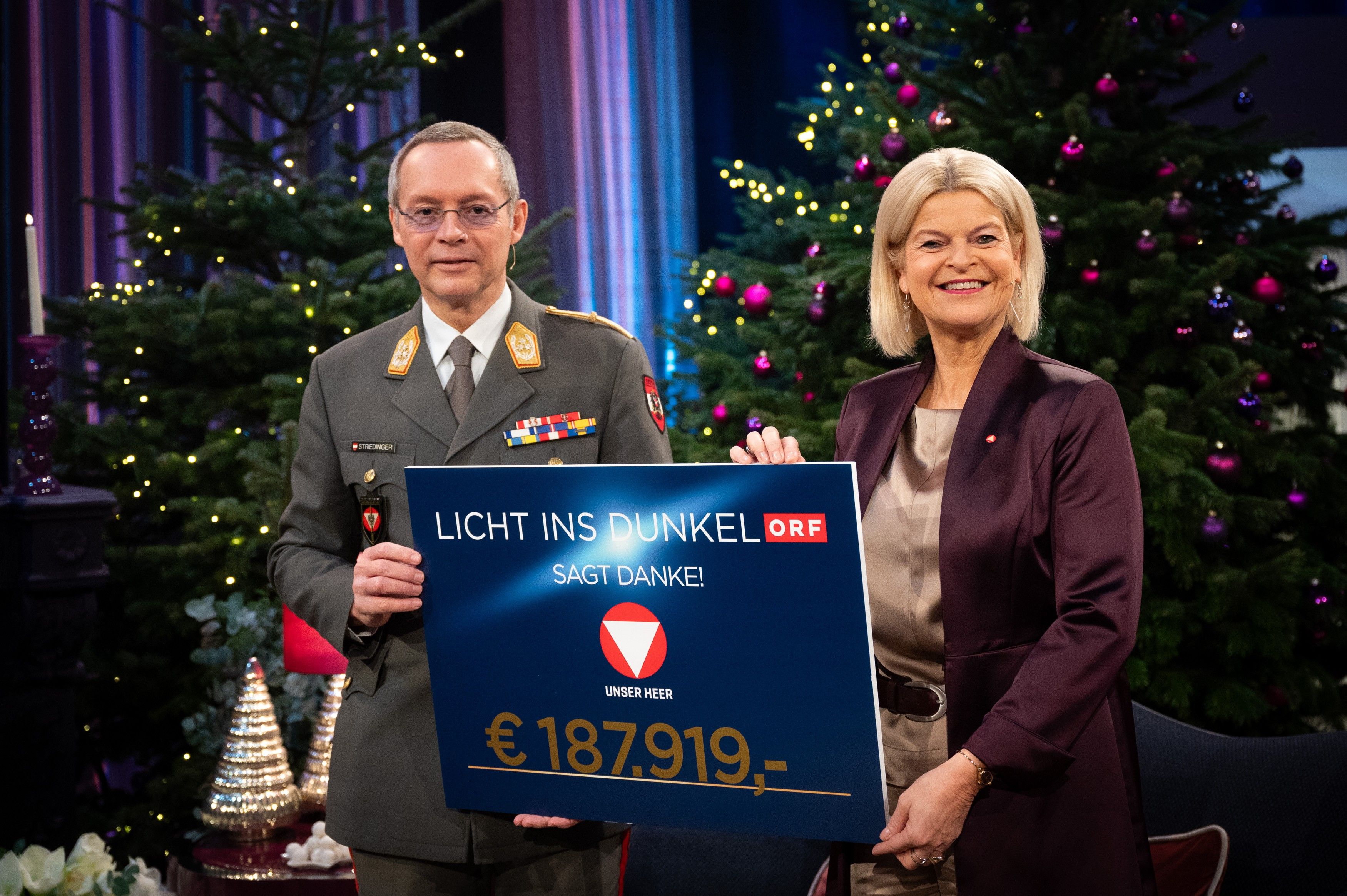 Heute.at - Bundesheer spendet fast 188.000 Euro für guten Zweck