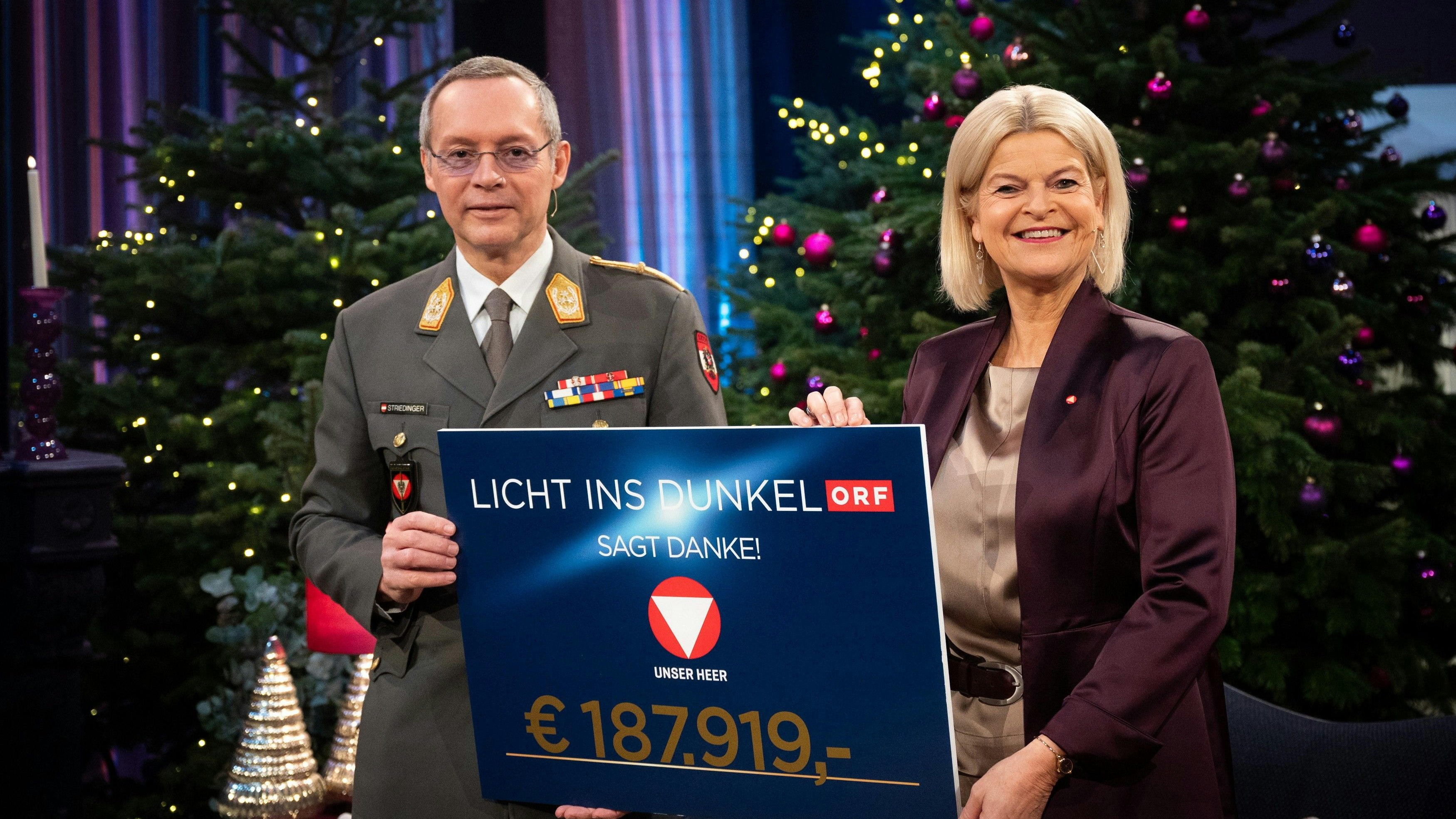 Heute.at - Bundesheer spendet fast 188.000 Euro für guten Zweck