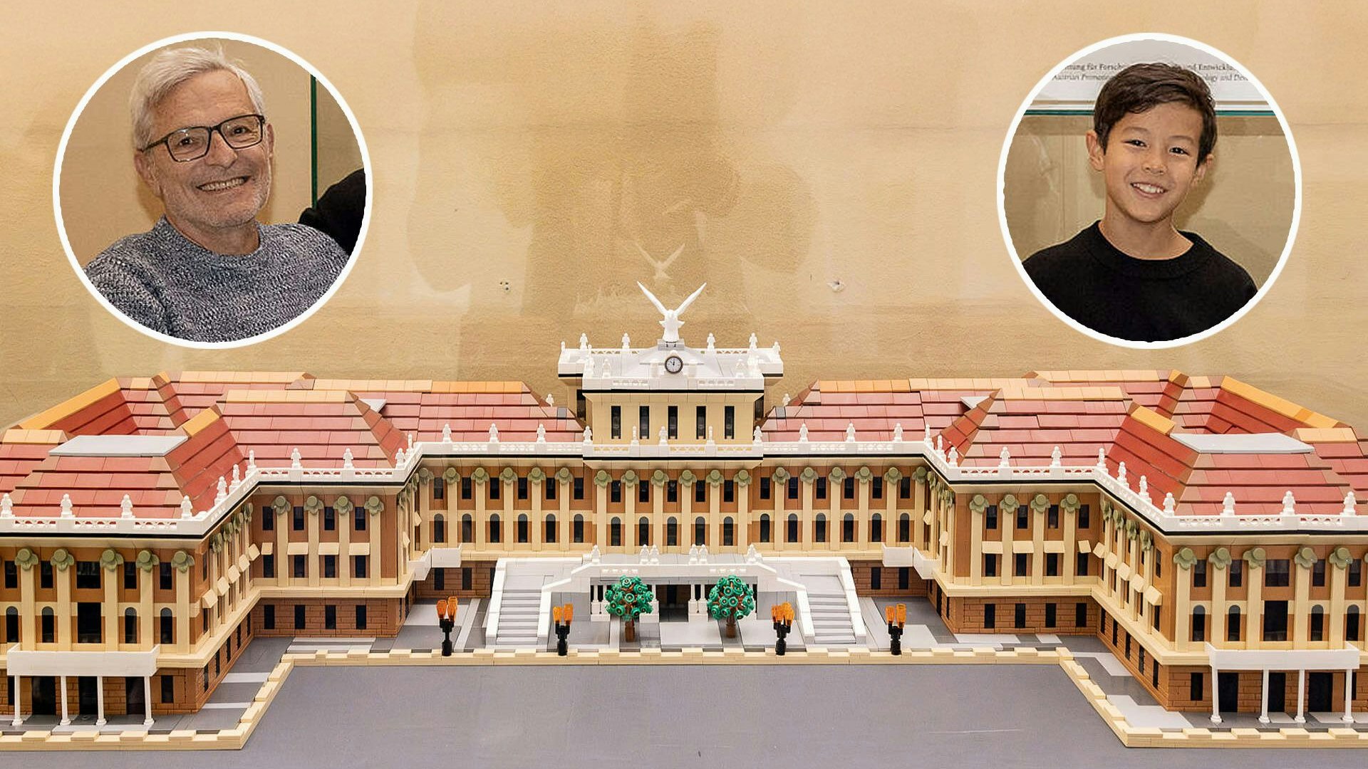 Heute.at - 5.000 Steine – Wiener baut Schloss Schönbrunn aus Lego
