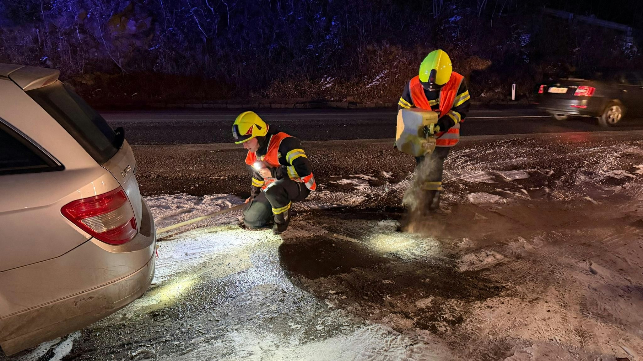 Die Feuerwehr lobte den Einsatz des Bewohners.