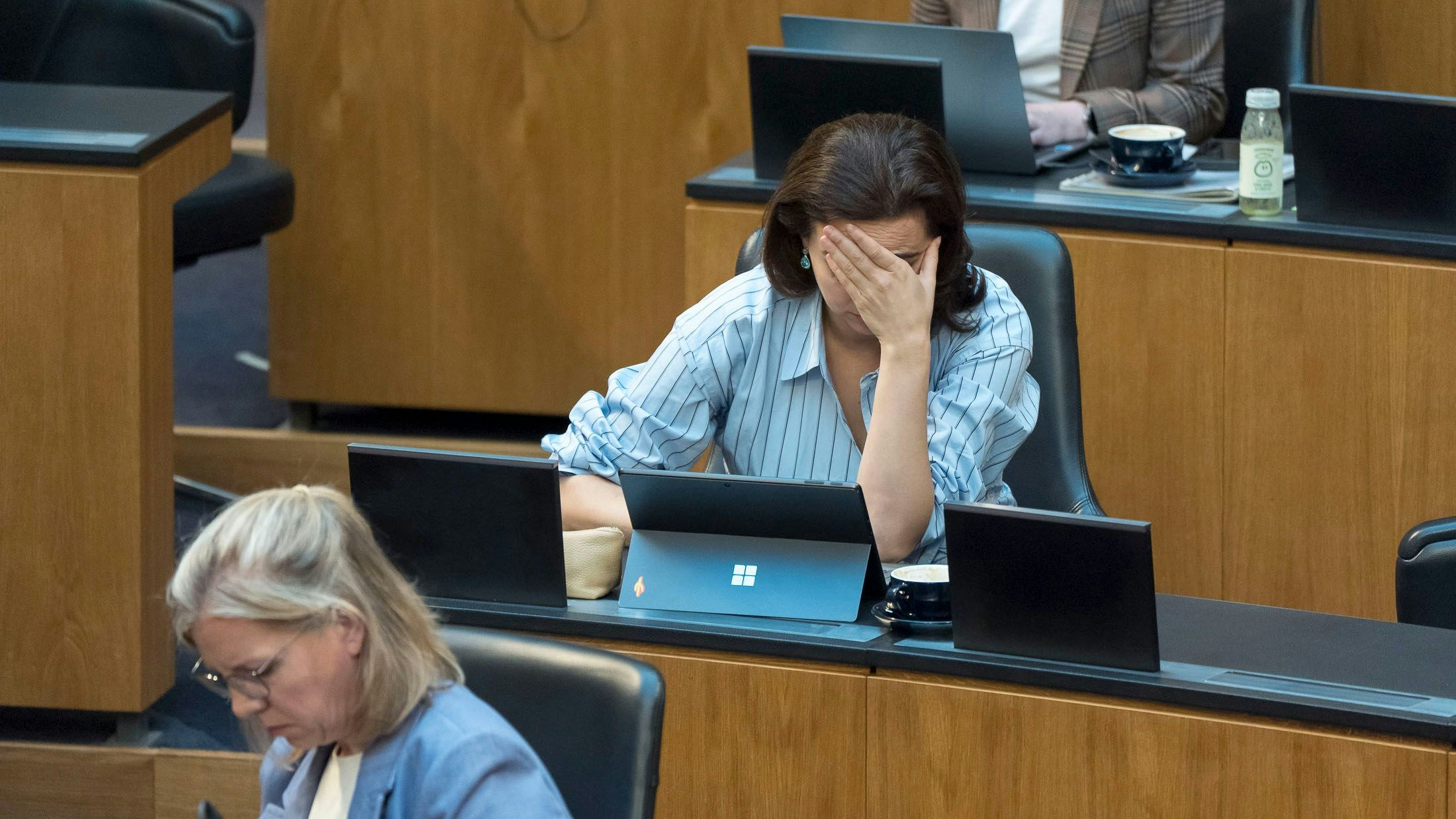 ... Justizministerin ist ein zacher Job