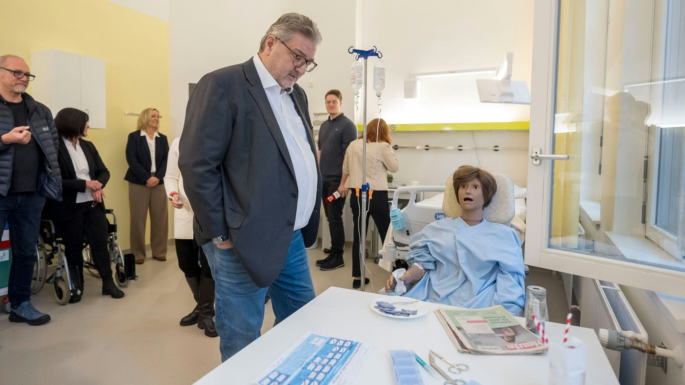 Sie san oba eh ka Gastpatientin aus Niederösterreich, oder?