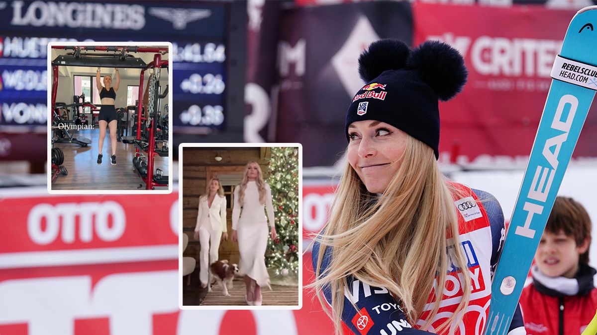 Heute.at - Ski-Queen Vonn tanzt mit Hund unterm Christbaum