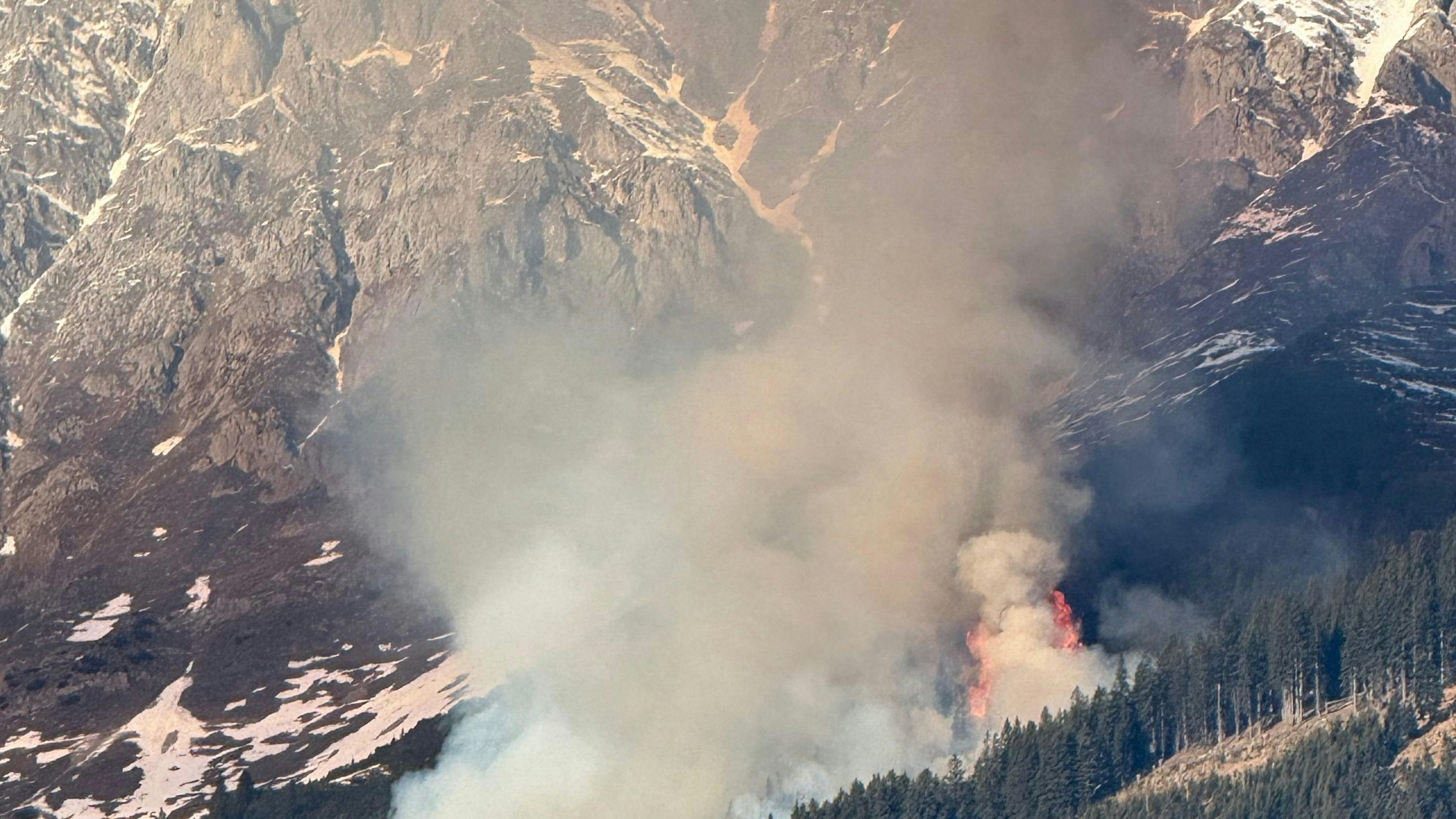 Heute.at - Großeinsatz bei Waldbrand – jetzt brisanter Verdacht