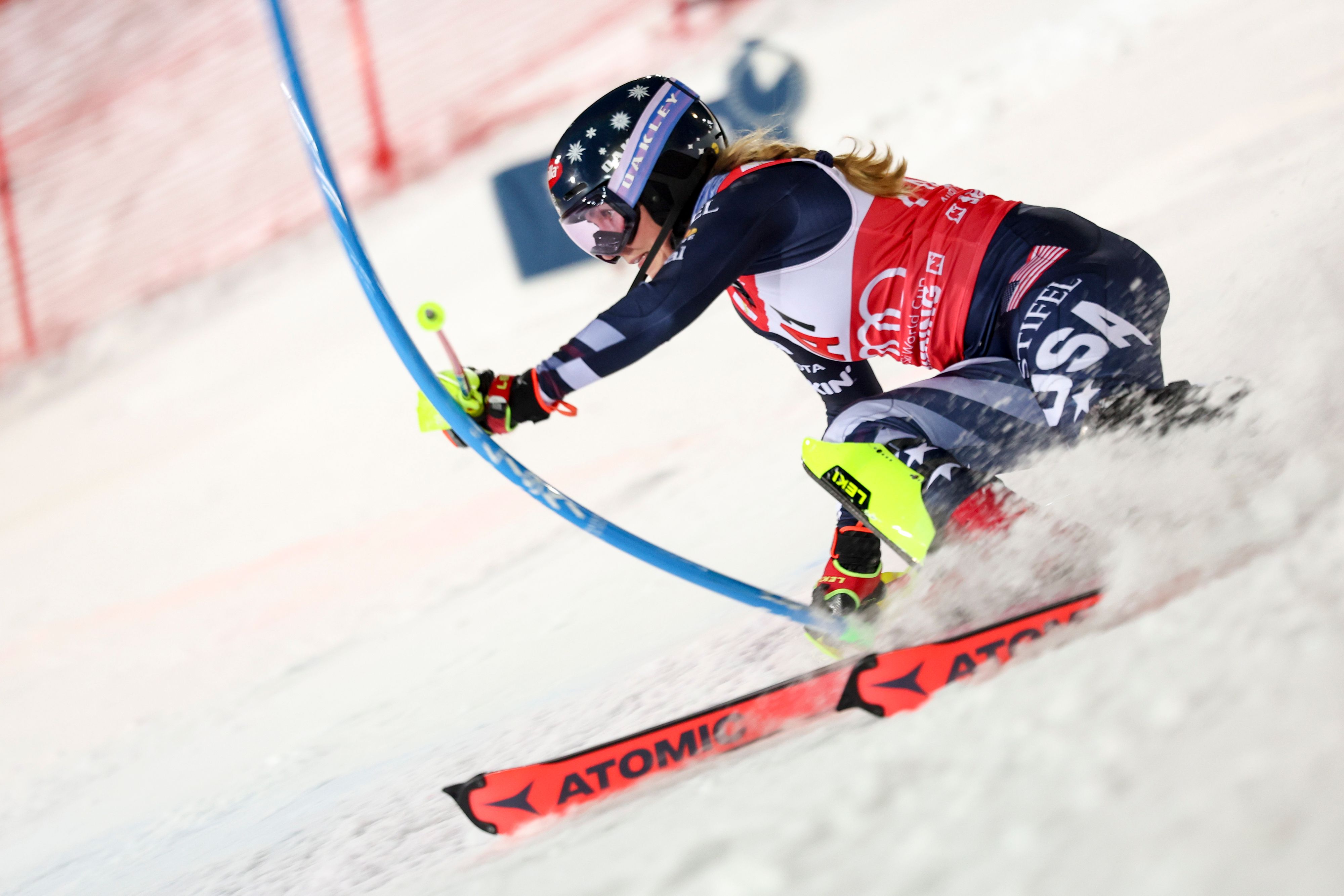  Mikaela Shiffrin feierte ihren 106. Weltcup-Sieg.