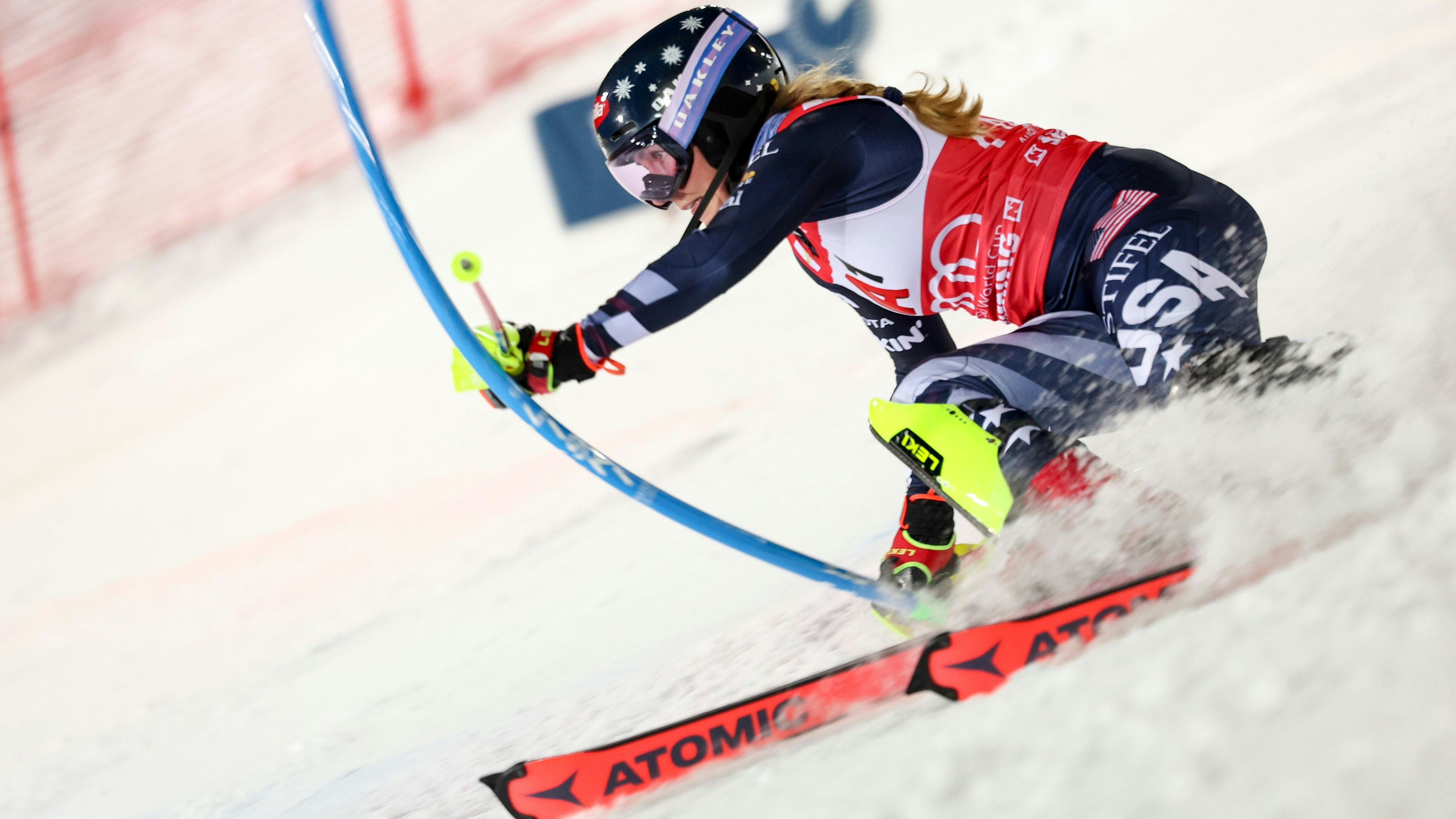  Mikaela Shiffrin feierte ihren 106. Weltcup-Sieg.