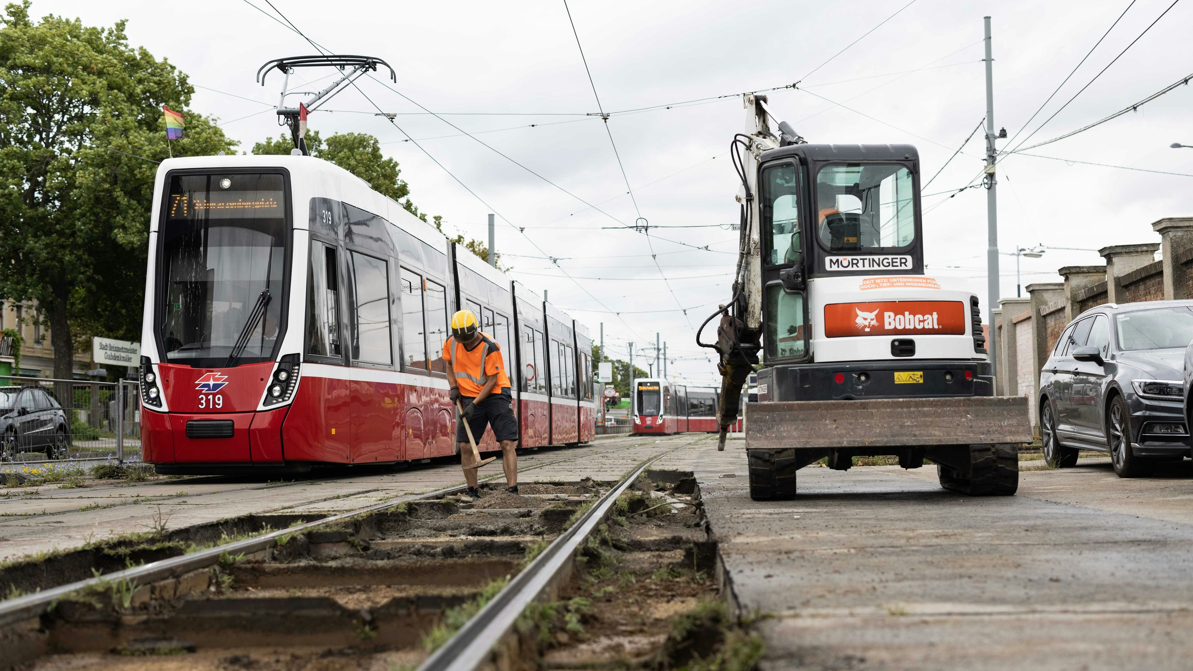 Gleismodernisierung gehen in Wien auch im Jahr 2026 weiter. 