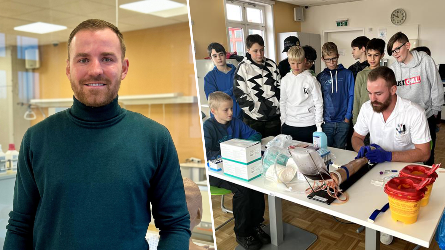 Heute.at - Traut euch: Darum ist Elektroniker Martin nun Pfleger