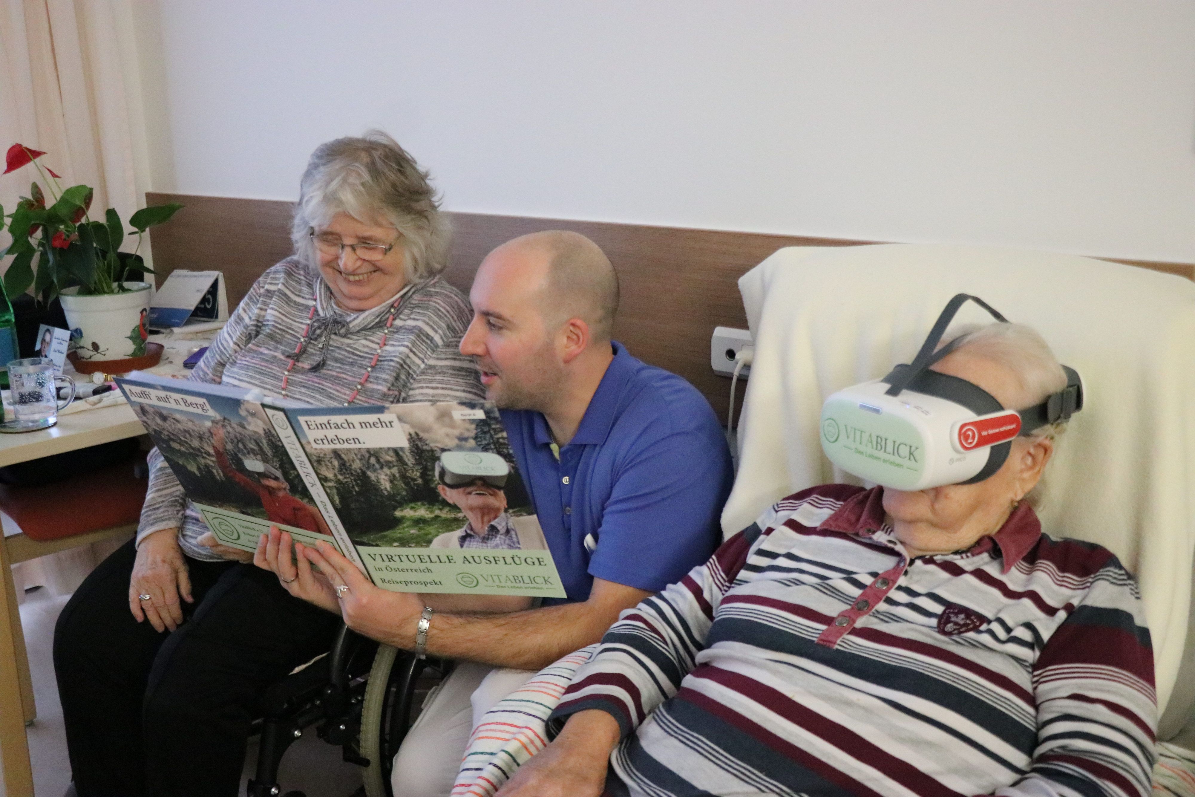 Heute.at - Neues Angebot: Heimbewohner auf virtueller Afrika-Reise