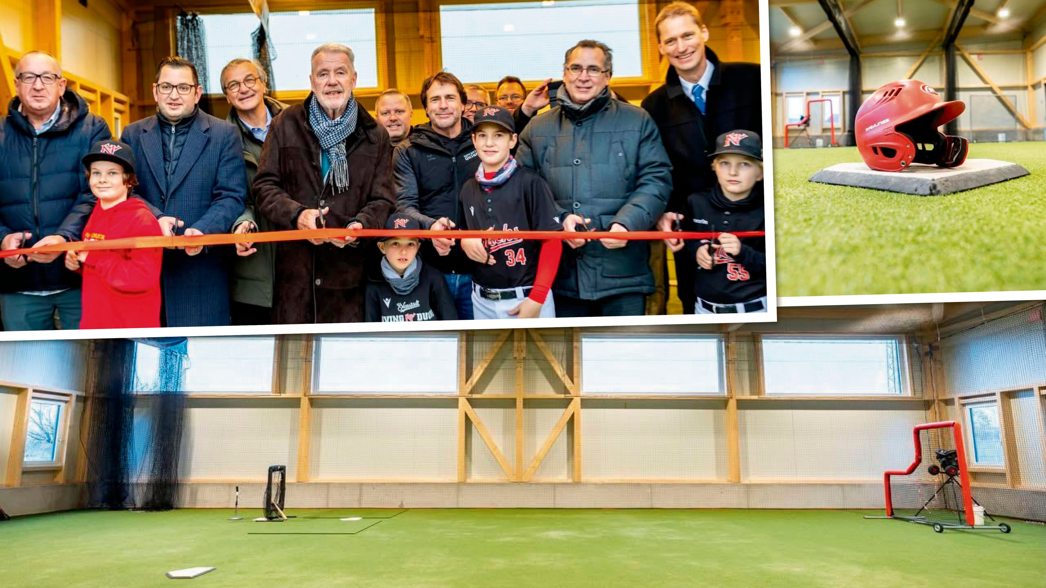 Heute.at - Neue Trainingshalle für Baseball-Fans in Wr. Neustadt
