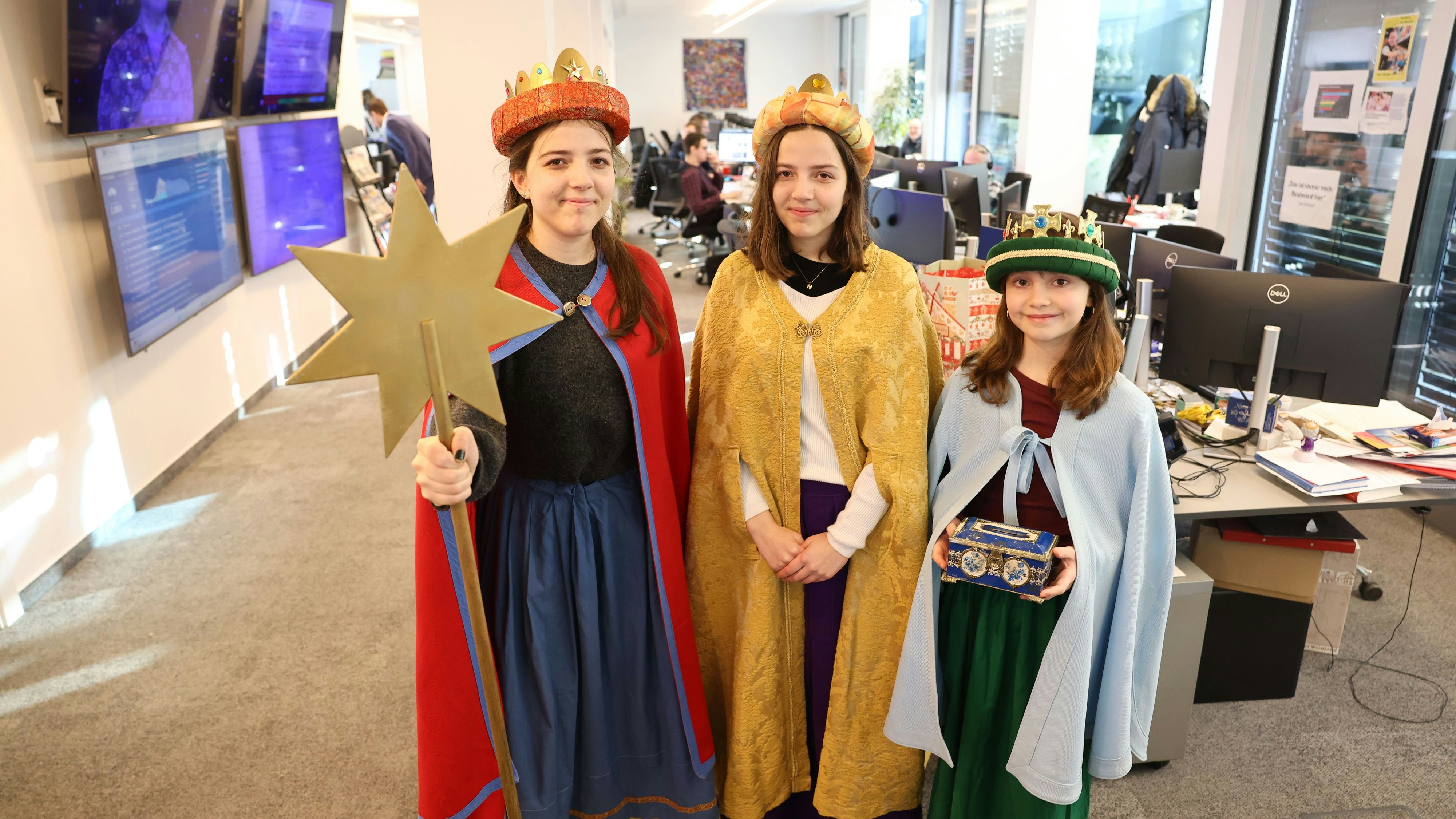 Heute.at - Sternsinger unterwegs: Endspurt trotz klirrender Kälte