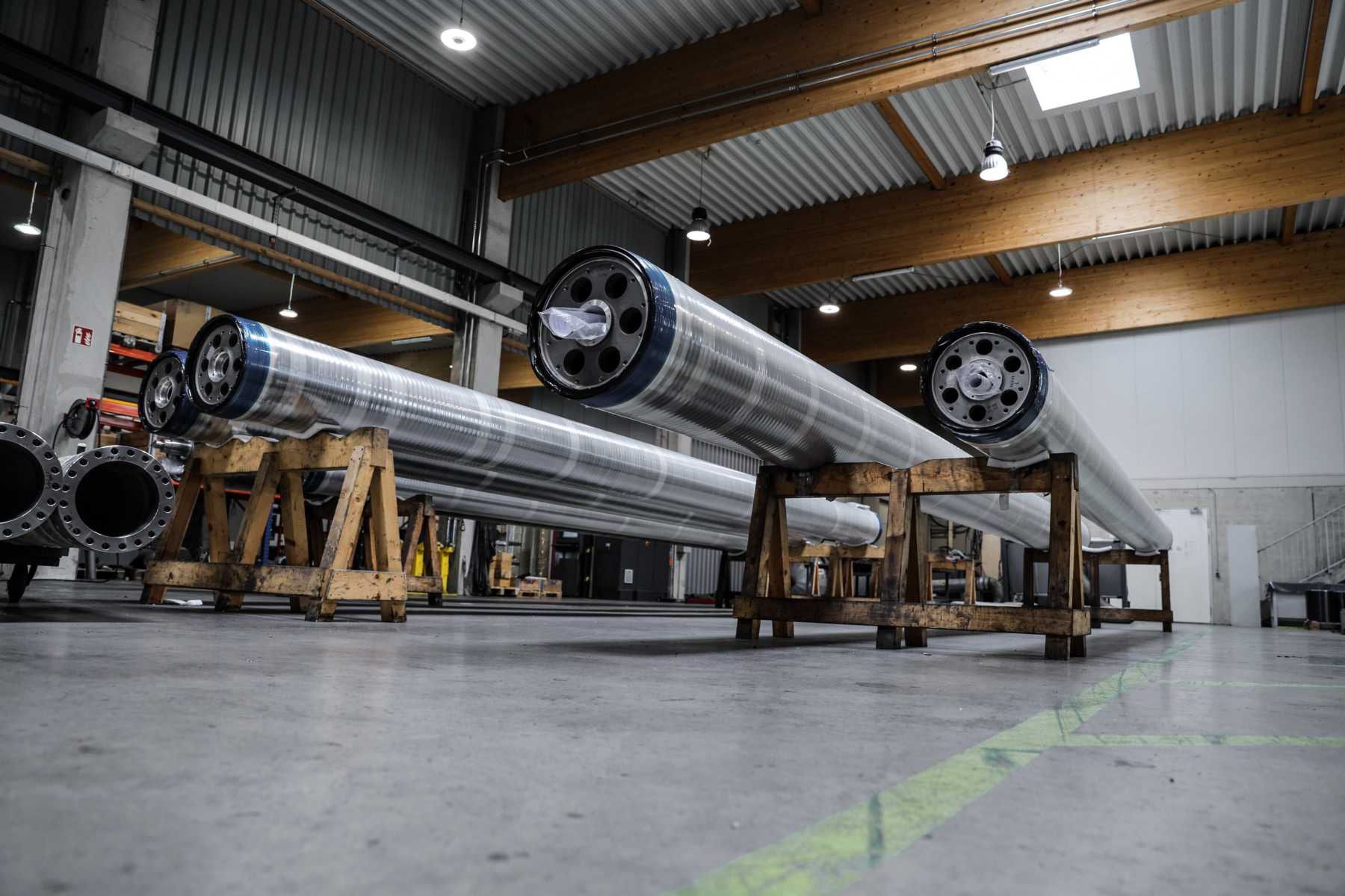 Walzen für Maschinen in vielen Industrien: Exportquote 95 %.