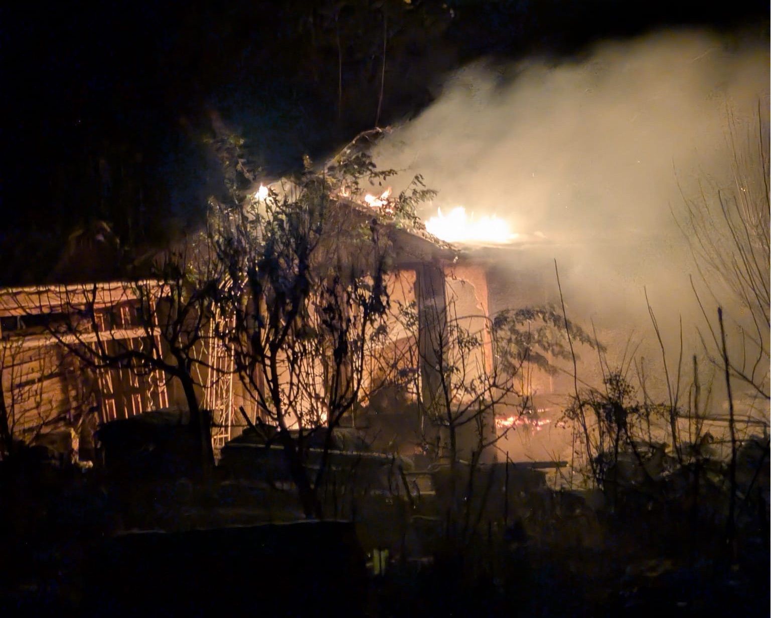 In Perersdorf brannte eine Gartenhütte.