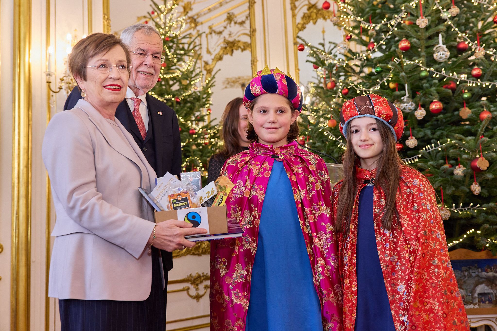 Heute.at - Lob von Van der Bellen – Sternsinger besuchten Hofburg