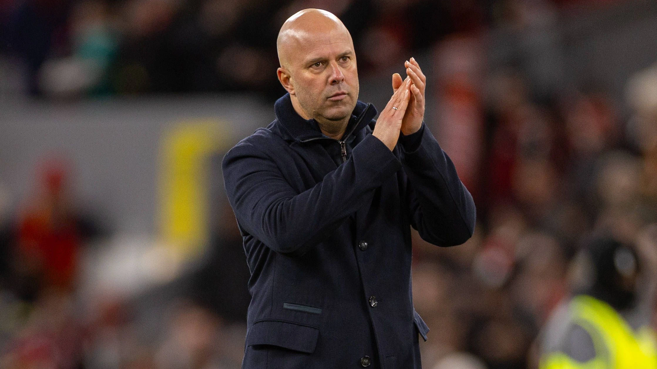 Liverpool-Trainer Arne Slot. 