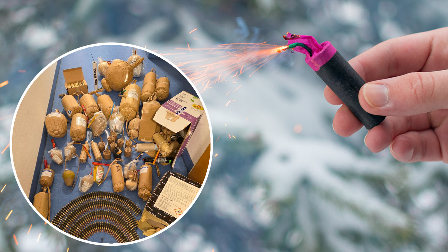 Heute.at - Mega-Fund in OÖ – Mann hatte 570 Stück illegale Böller